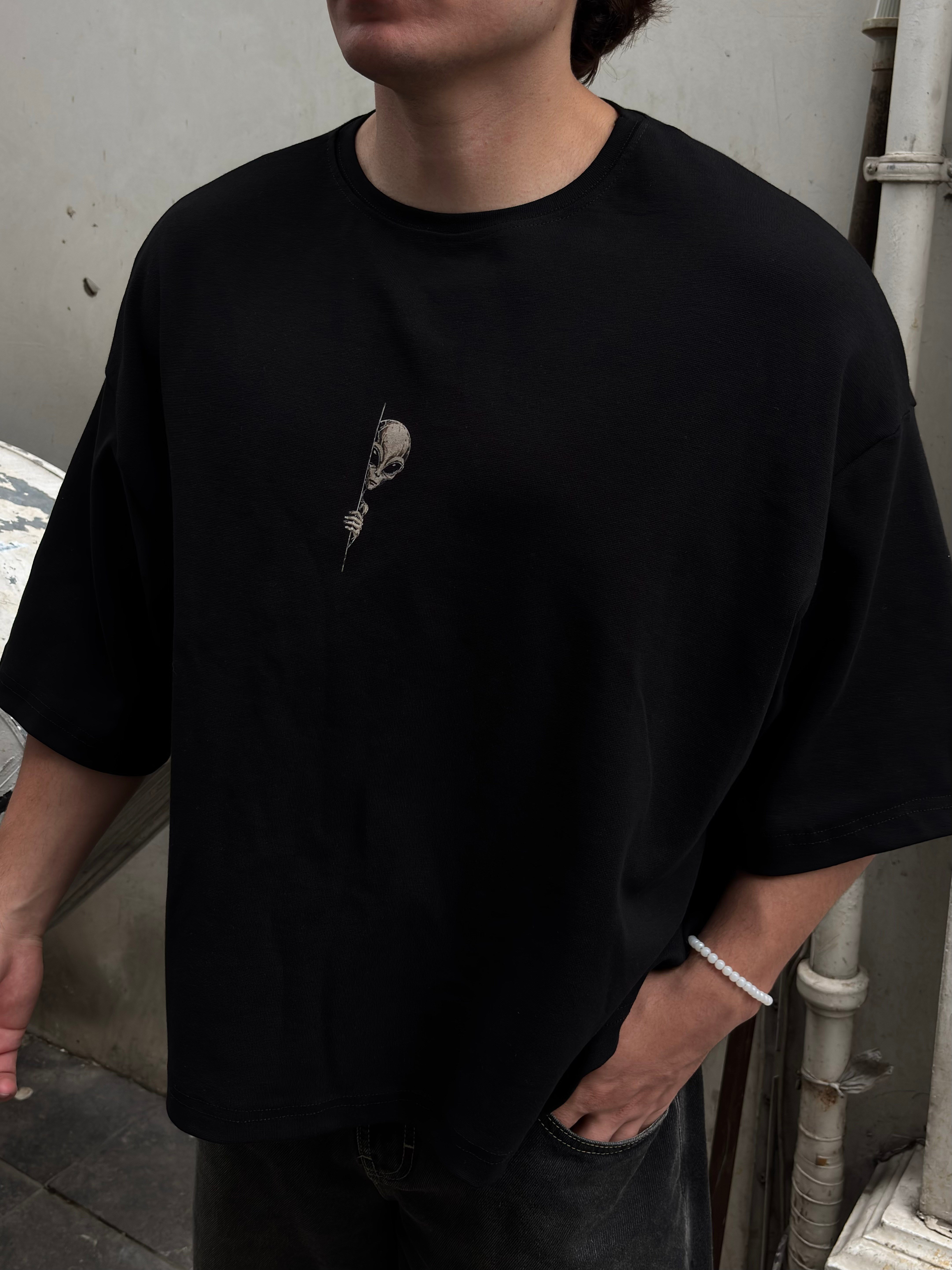MW Premium Special Oversized Alıen-Shadow T-shirt
