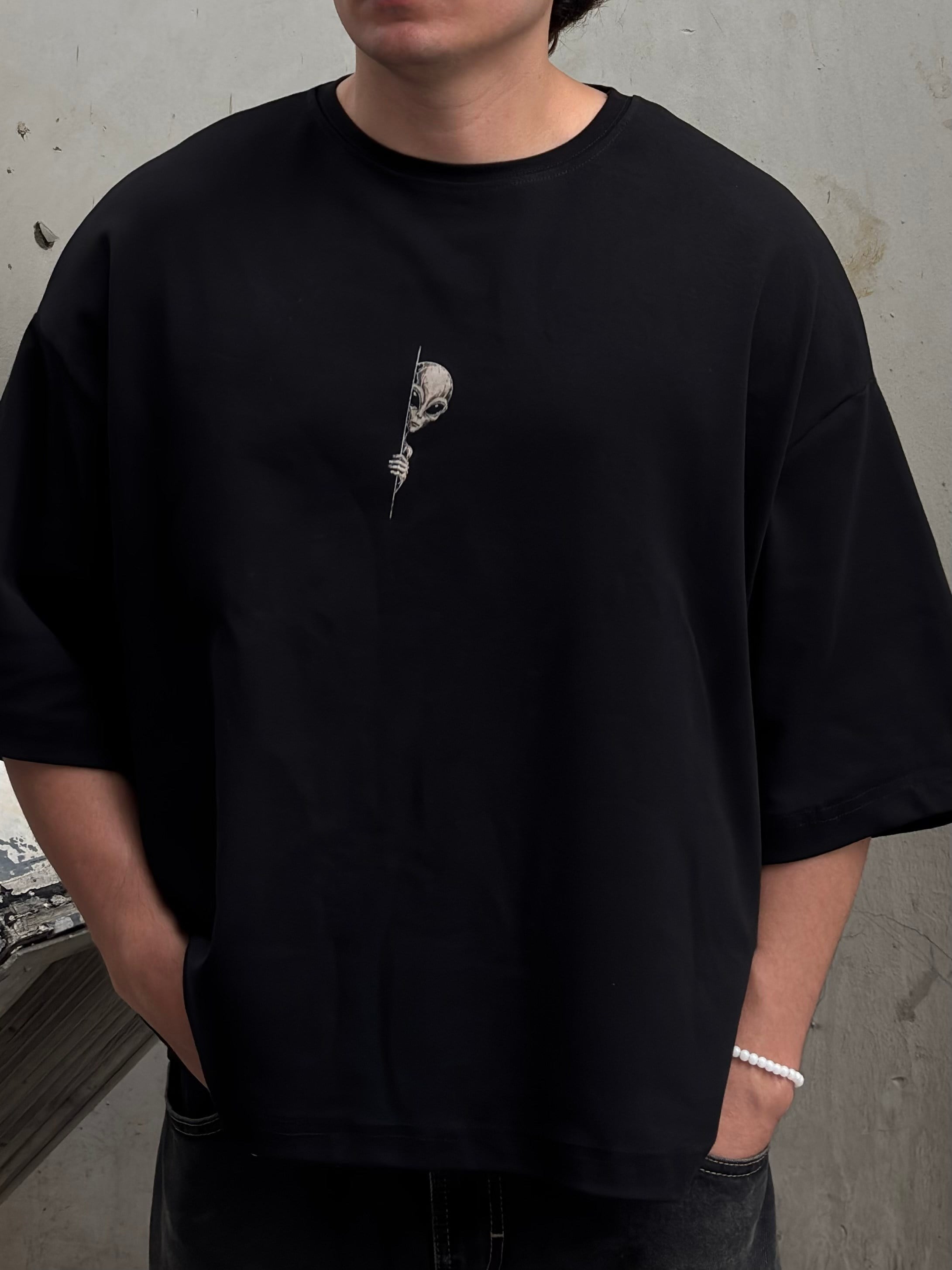 MW Premium Special Oversized Alıen-Shadow T-shirt