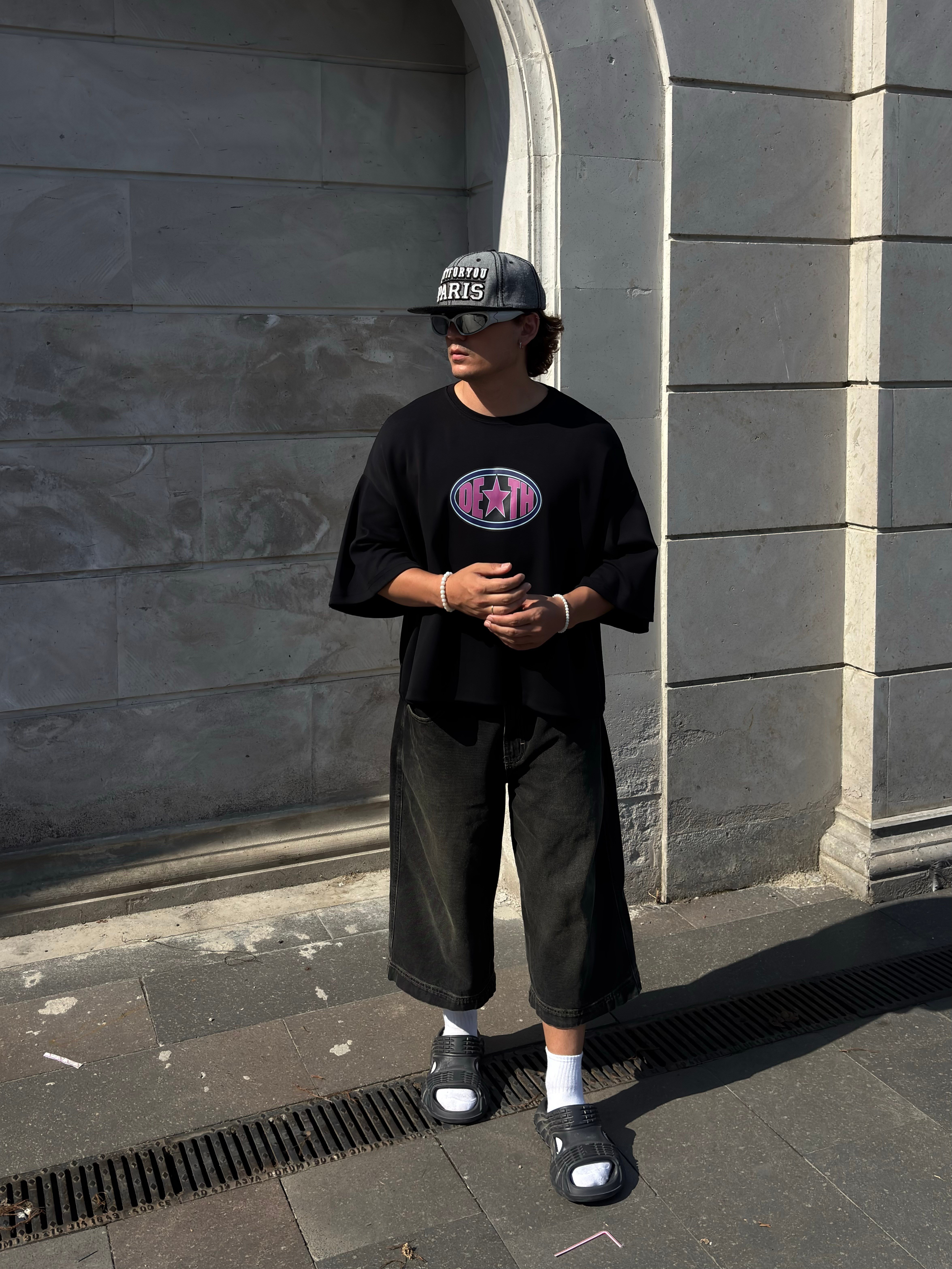 MW Premium Special Oversized Death Star T-shirt