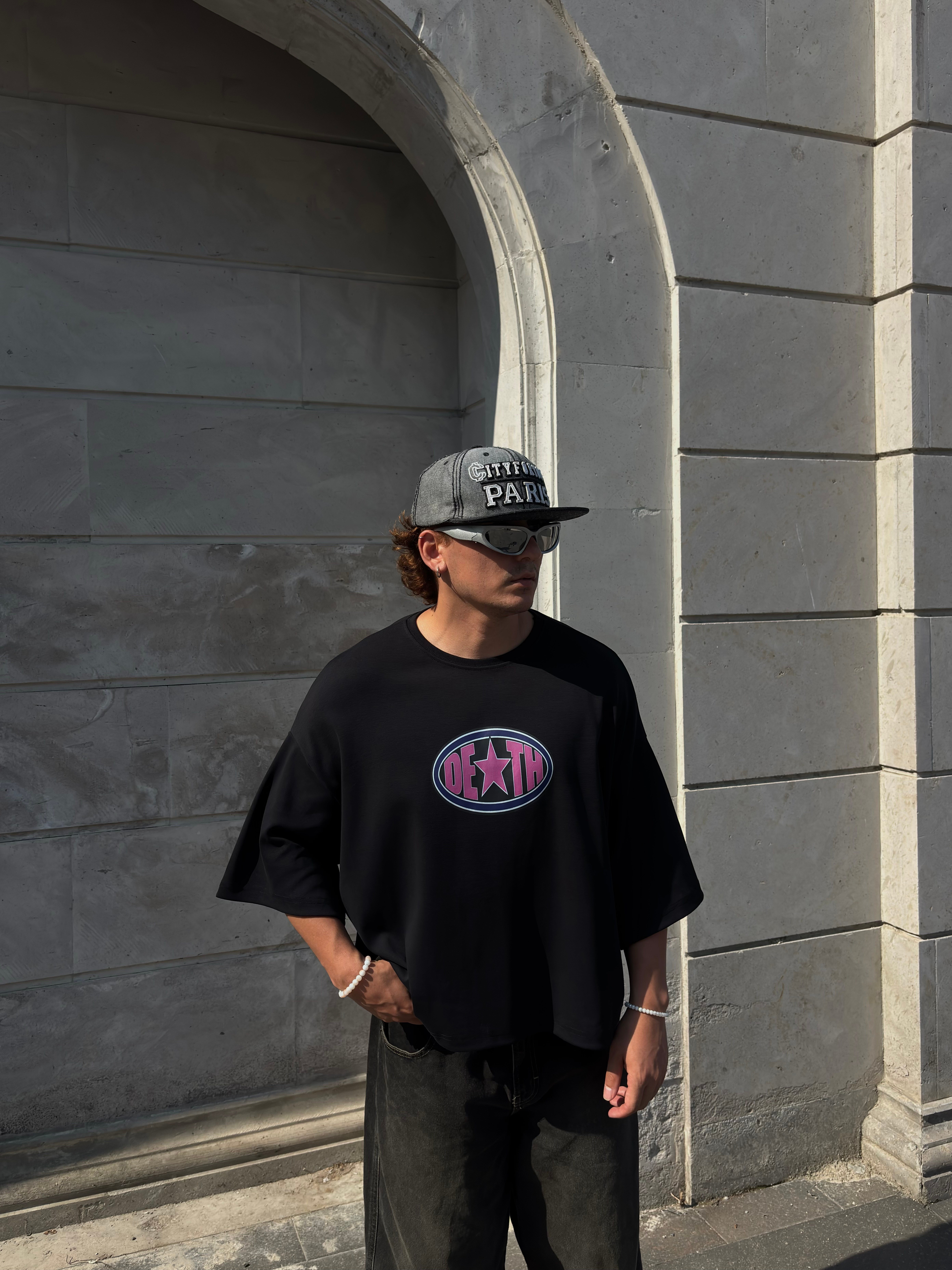 MW Premium Special Oversized Death Star T-shirt