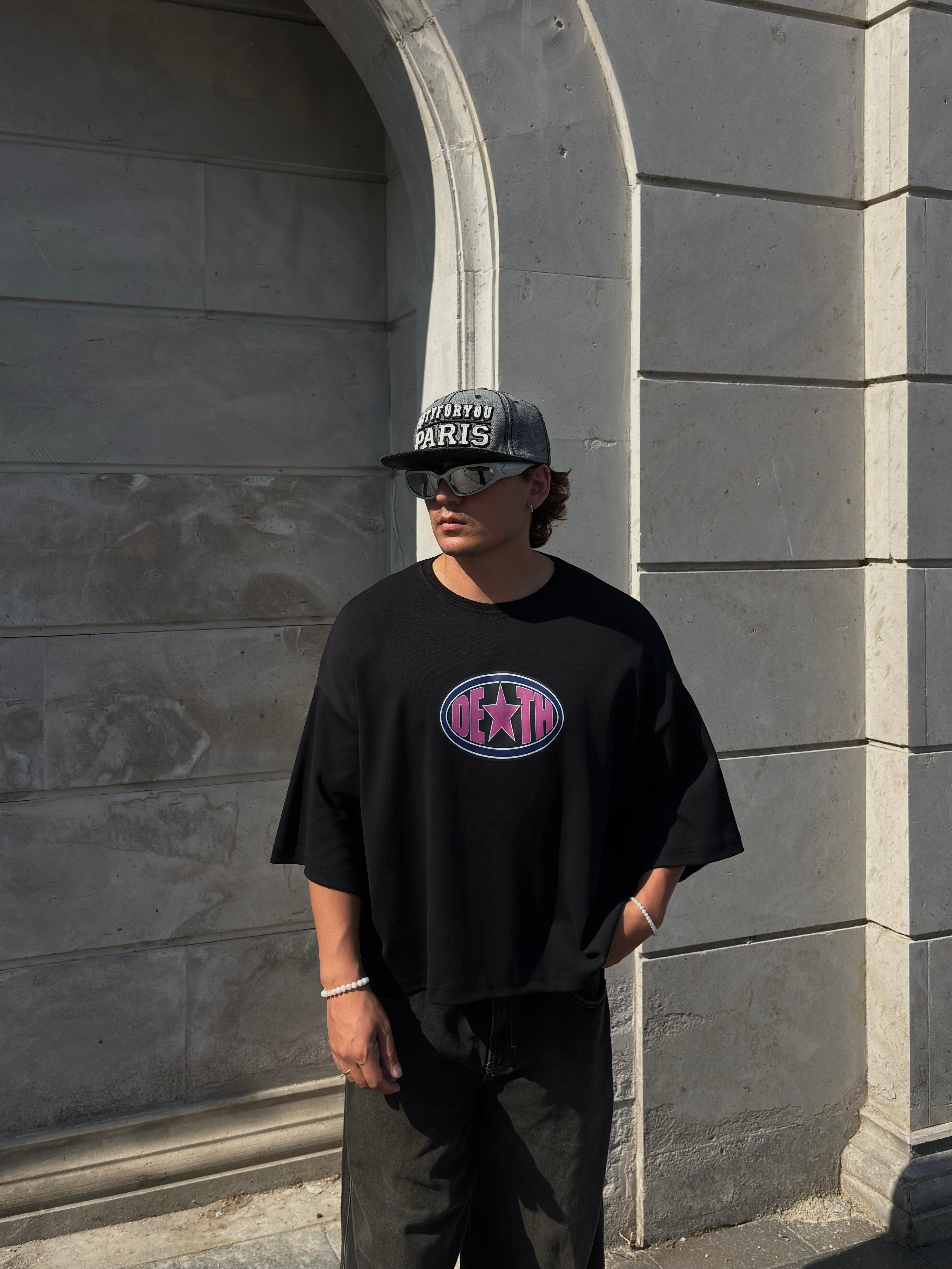 MW Premium Special Oversized Death Star T-shirt