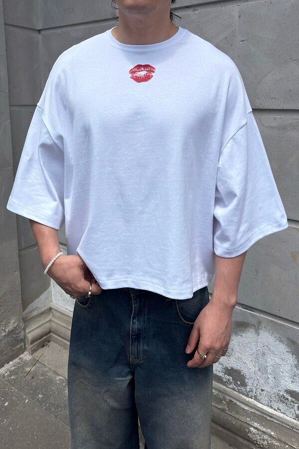 MW Premium Special Oversized Kiss T-shirt