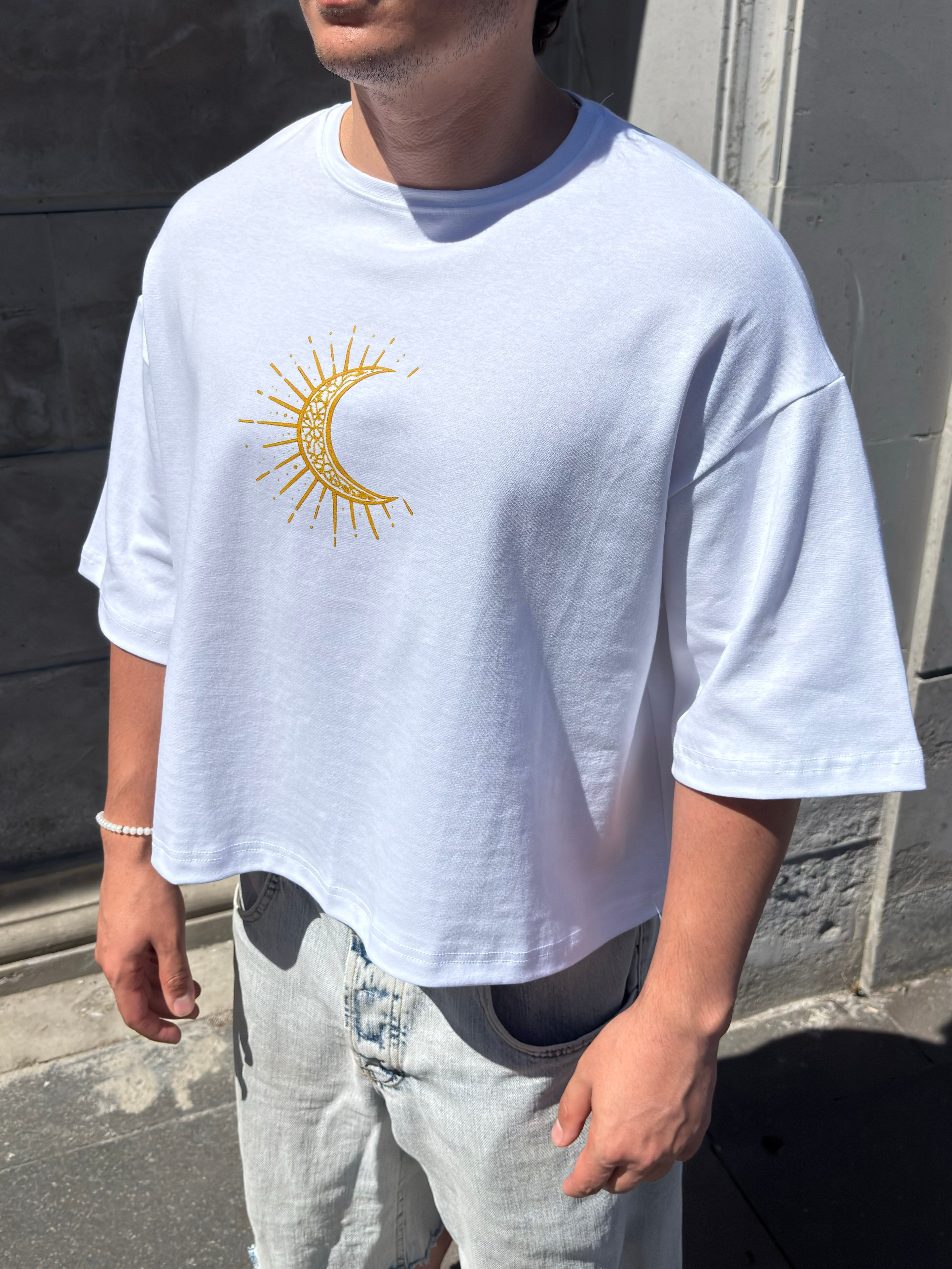 MW Premium Special Oversized Lunar-Sun T-shirt