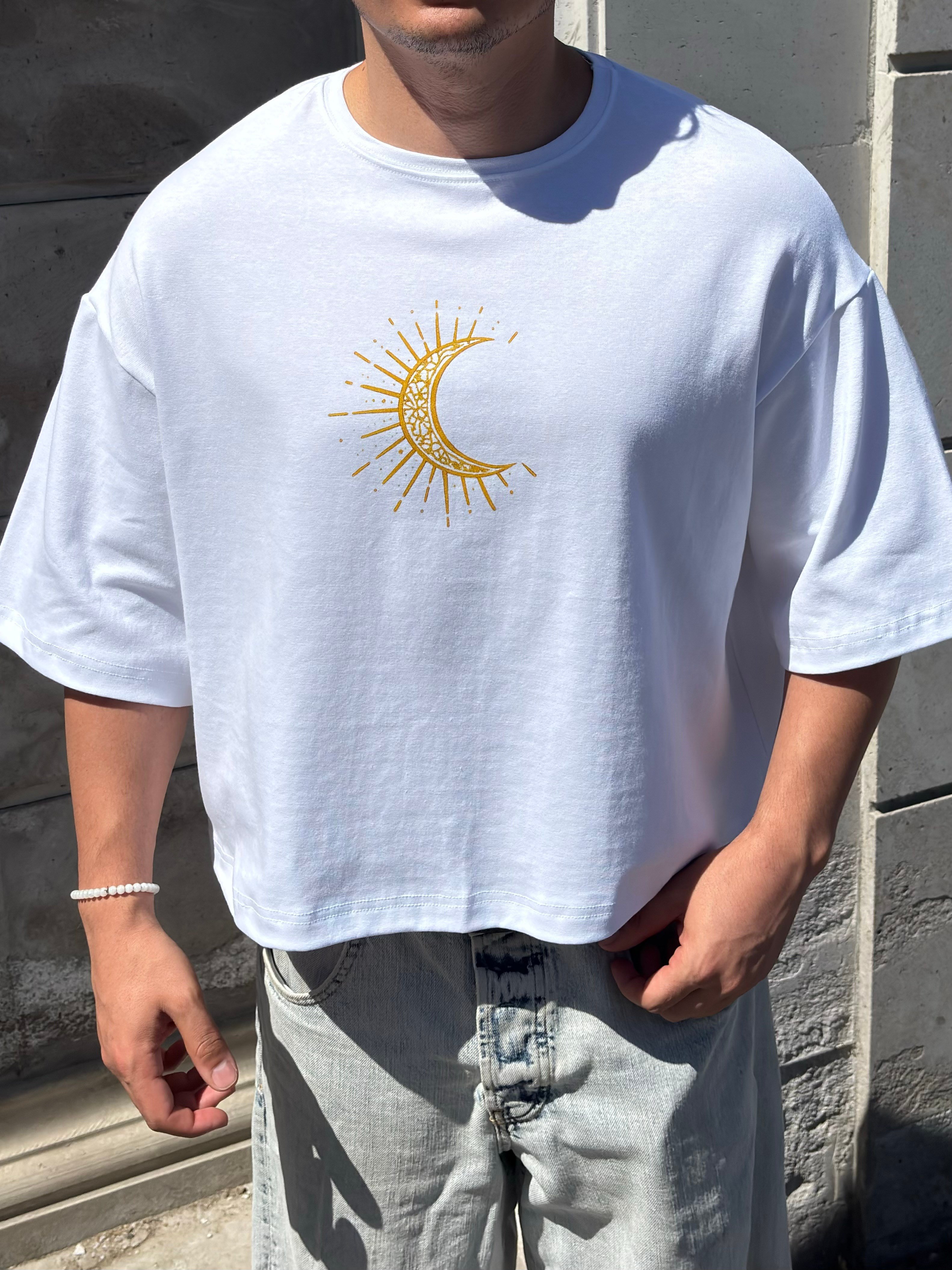 MW Premium Special Oversized Lunar-Sun T-shirt