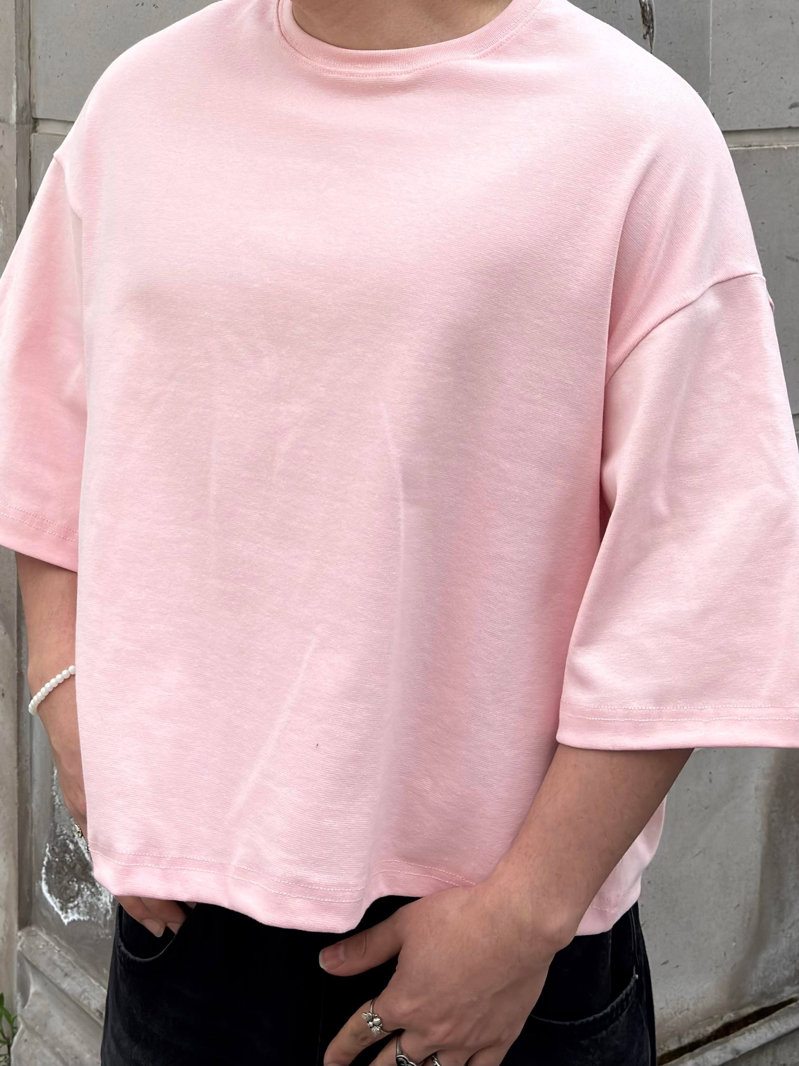 MW Premium Special Oversized Pink T-shirt