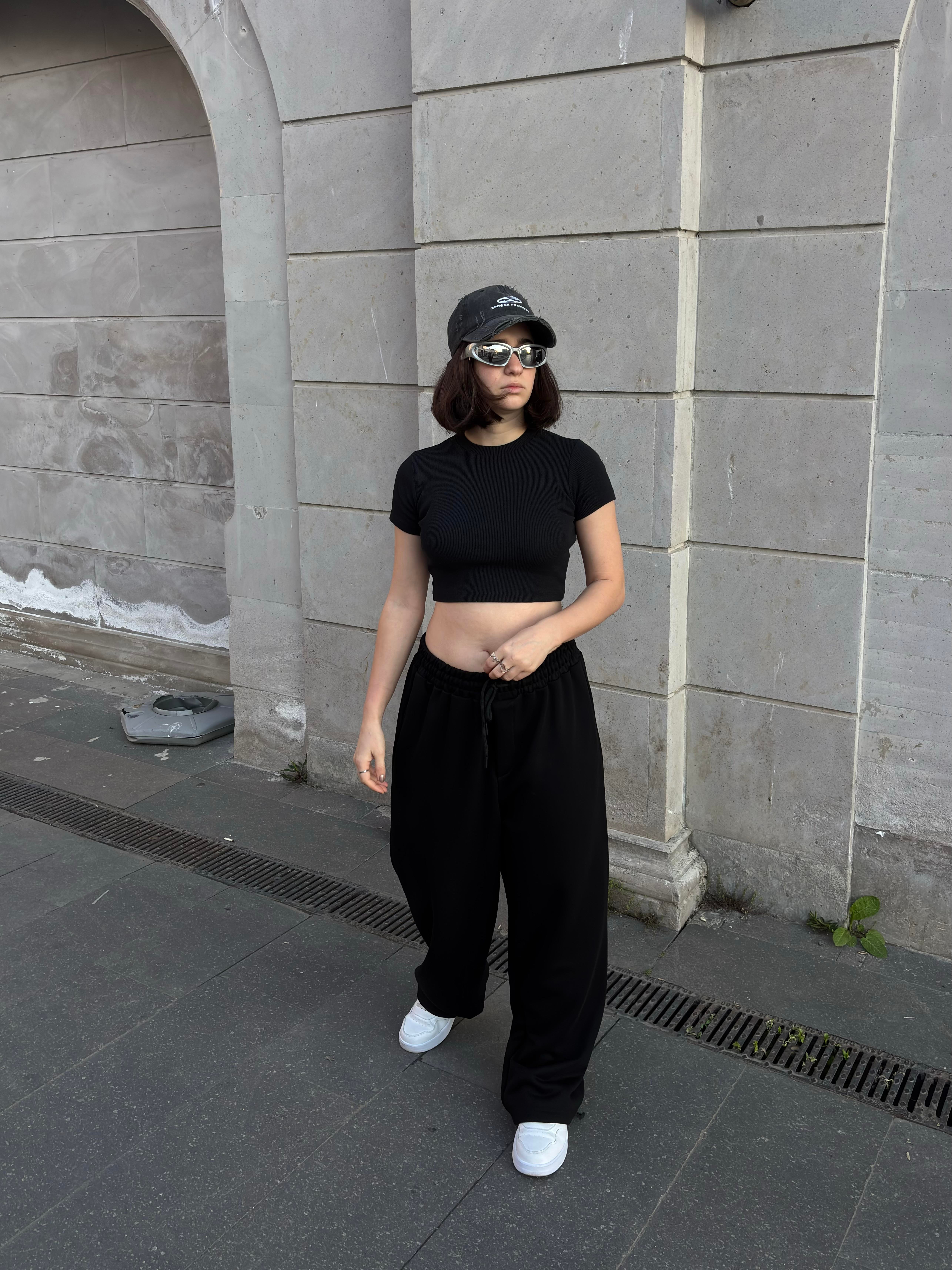 Pitch Black Special Ayarlanabilir Baggy Eşofman