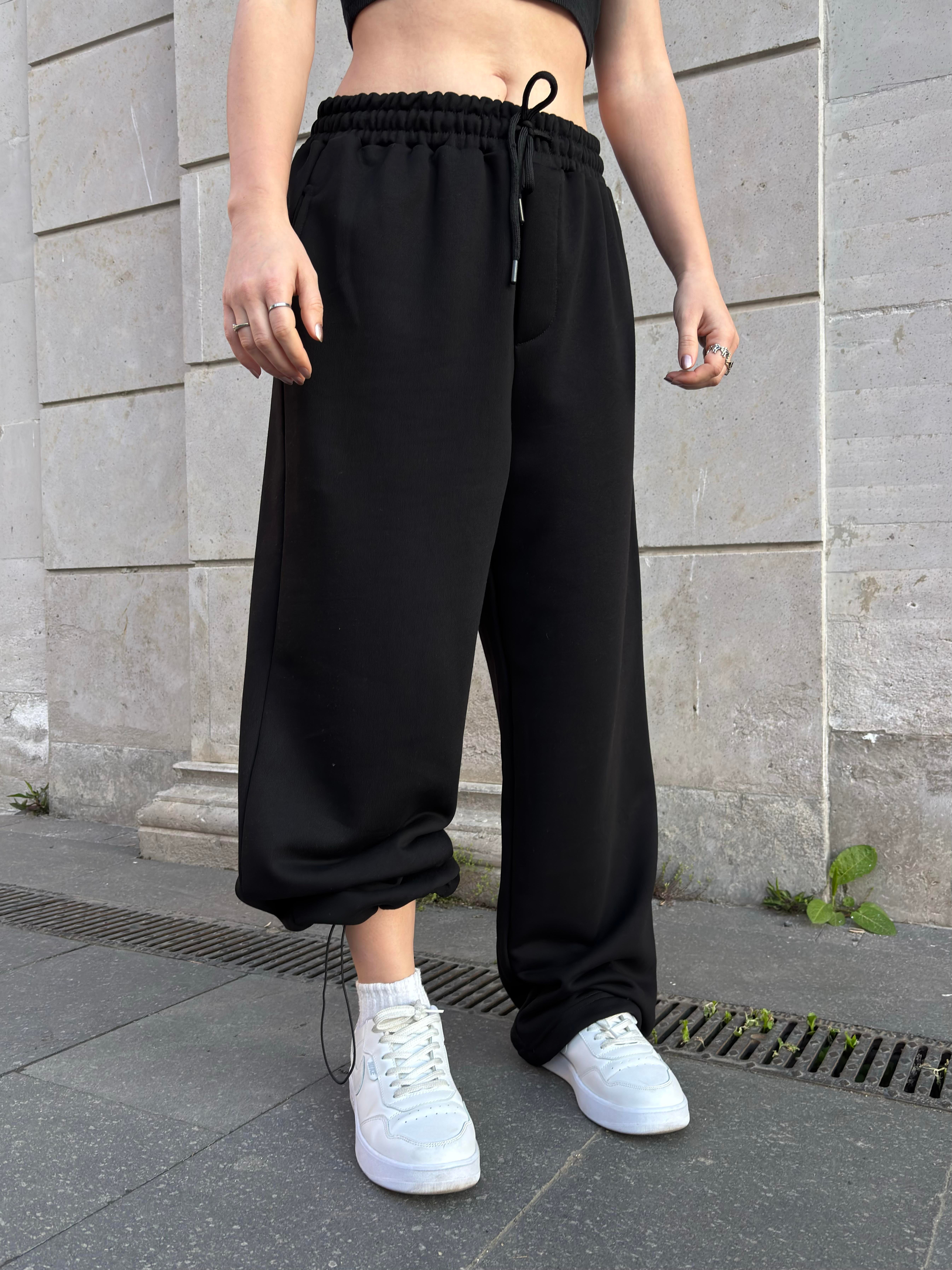 Pitch Black Special Ayarlanabilir Baggy Eşofman