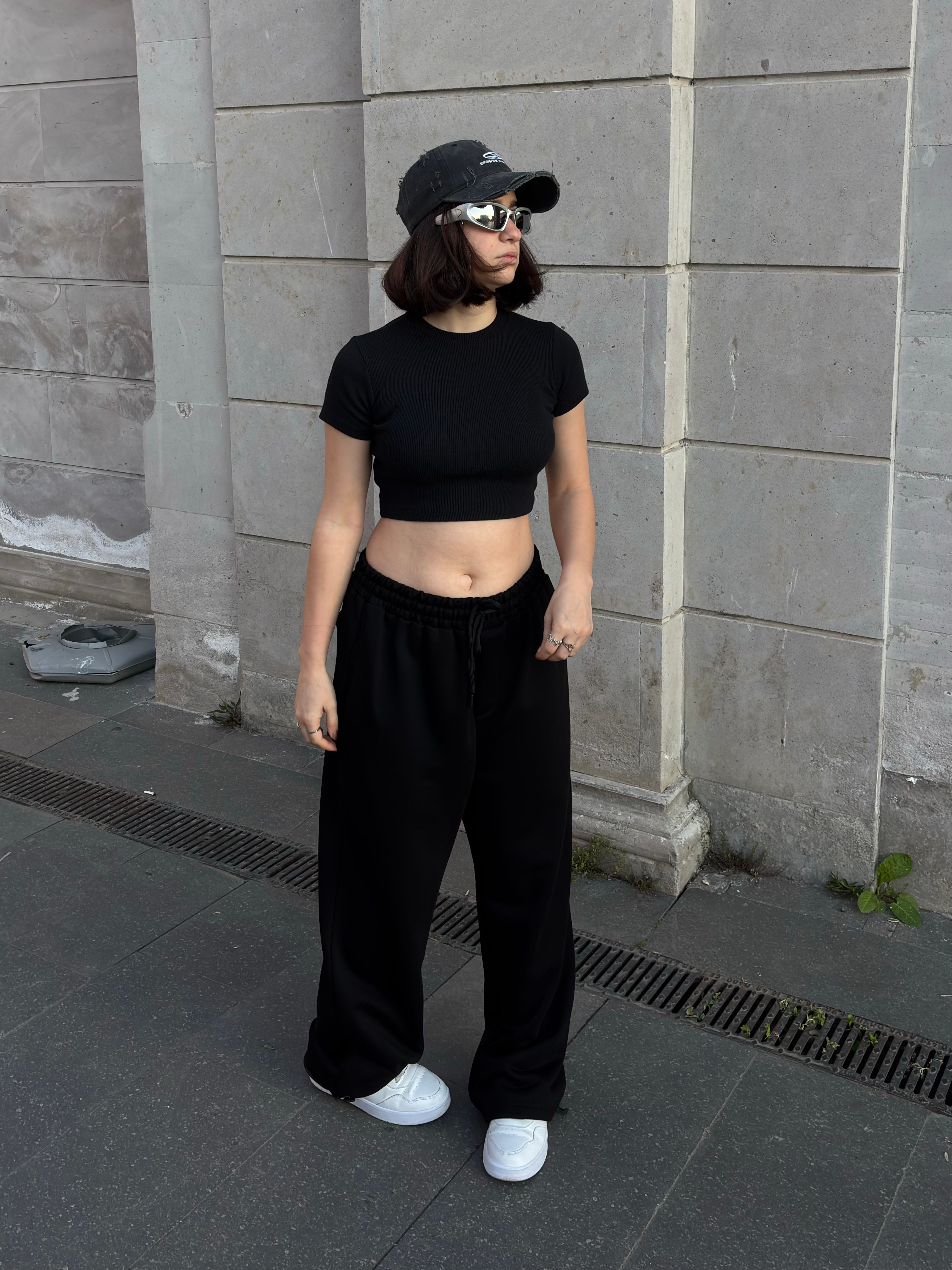 Pitch Black Special Ayarlanabilir Baggy Eşofman