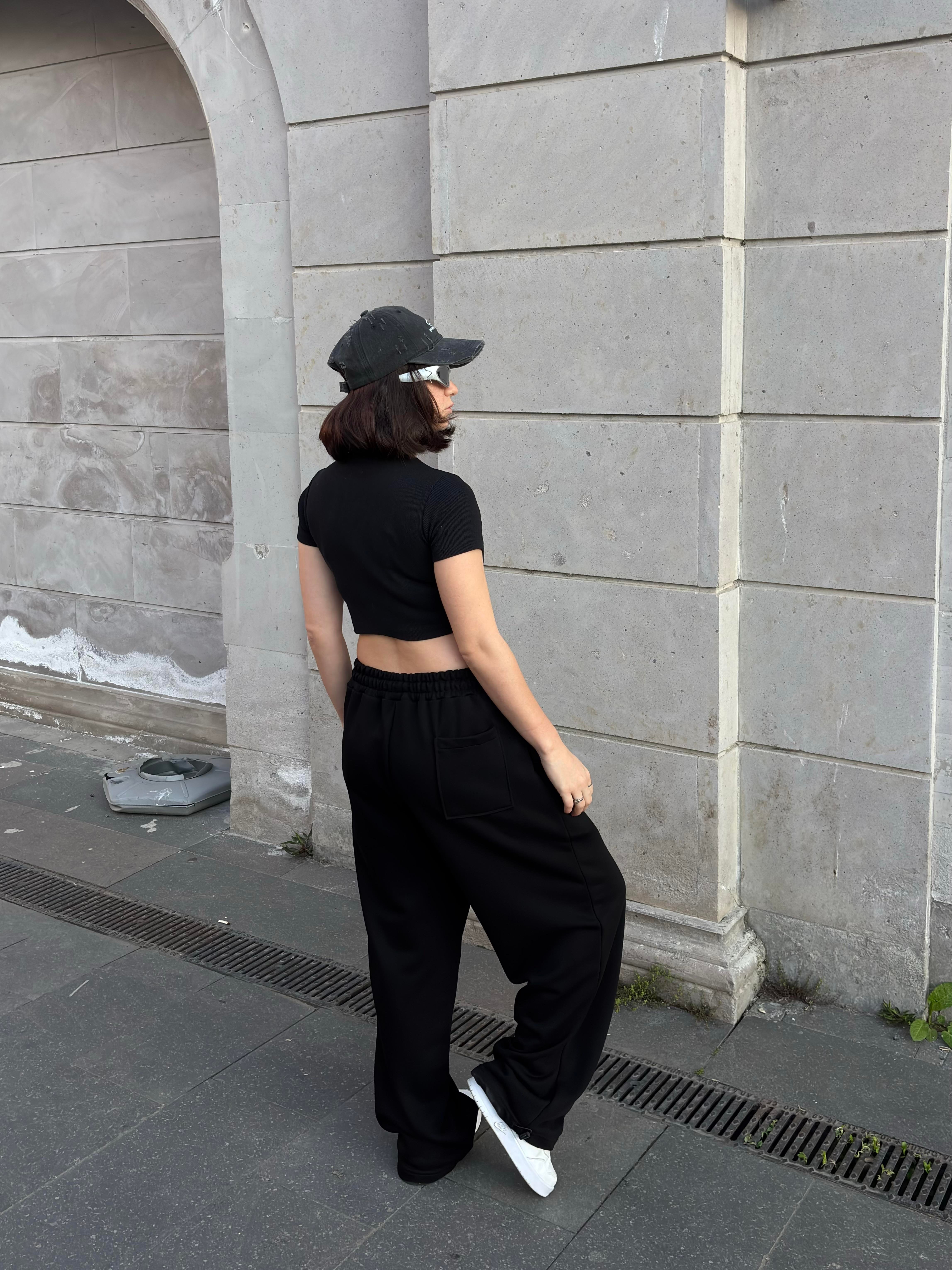 Pitch Black Special Ayarlanabilir Baggy Eşofman