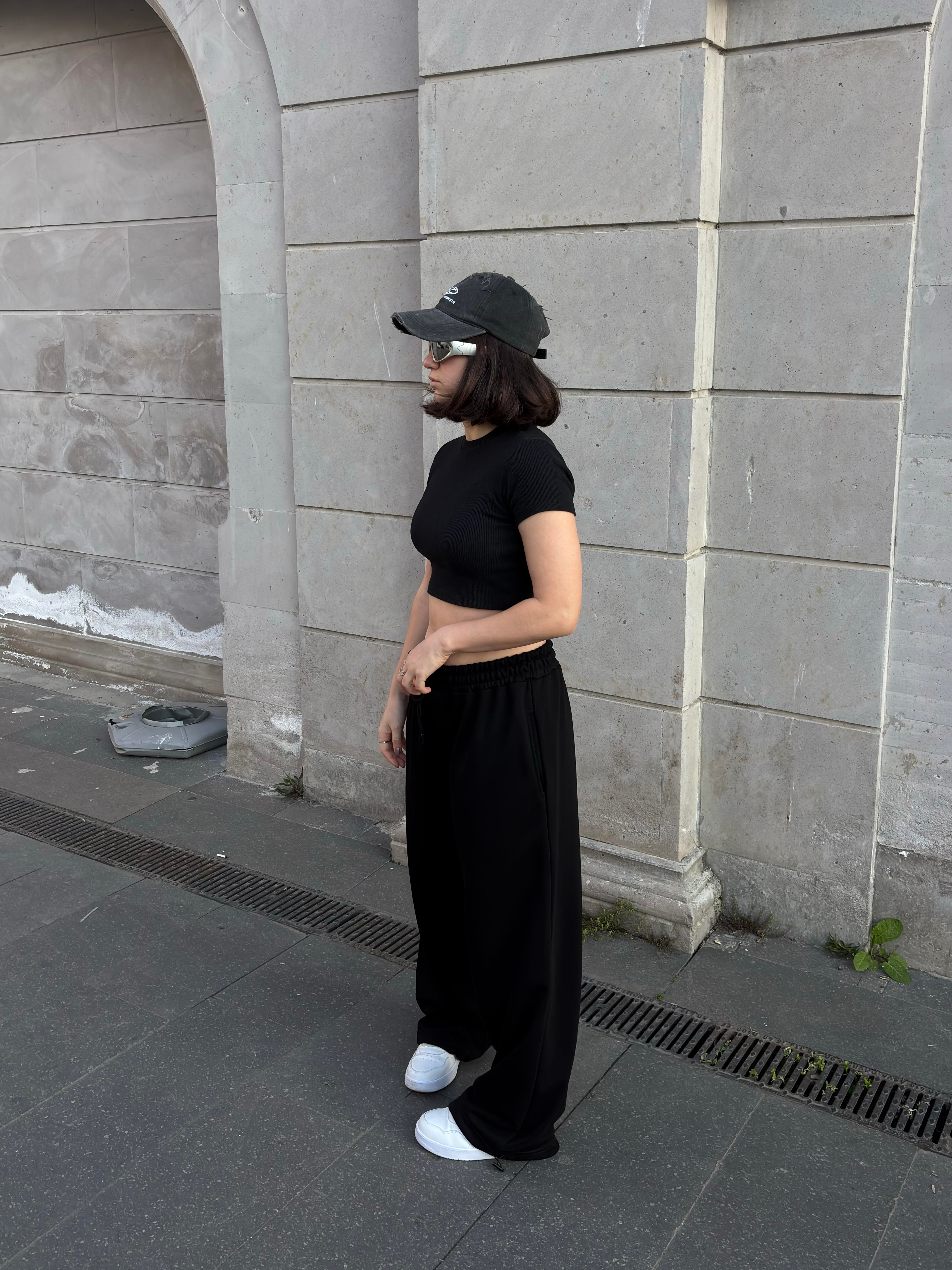 Pitch Black Special Ayarlanabilir Baggy Eşofman