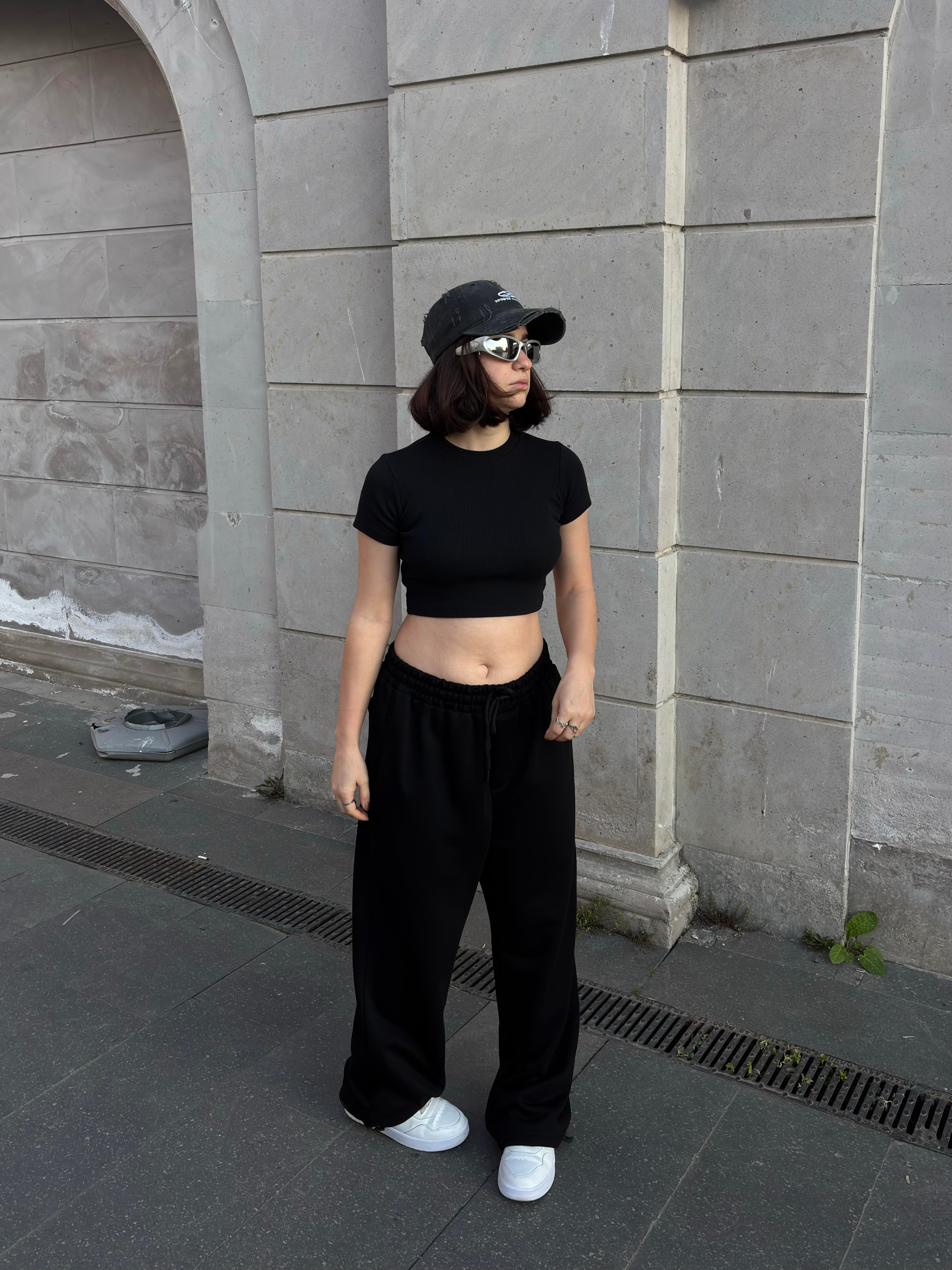 Pitch Black Special Ayarlanabilir Baggy Eşofman