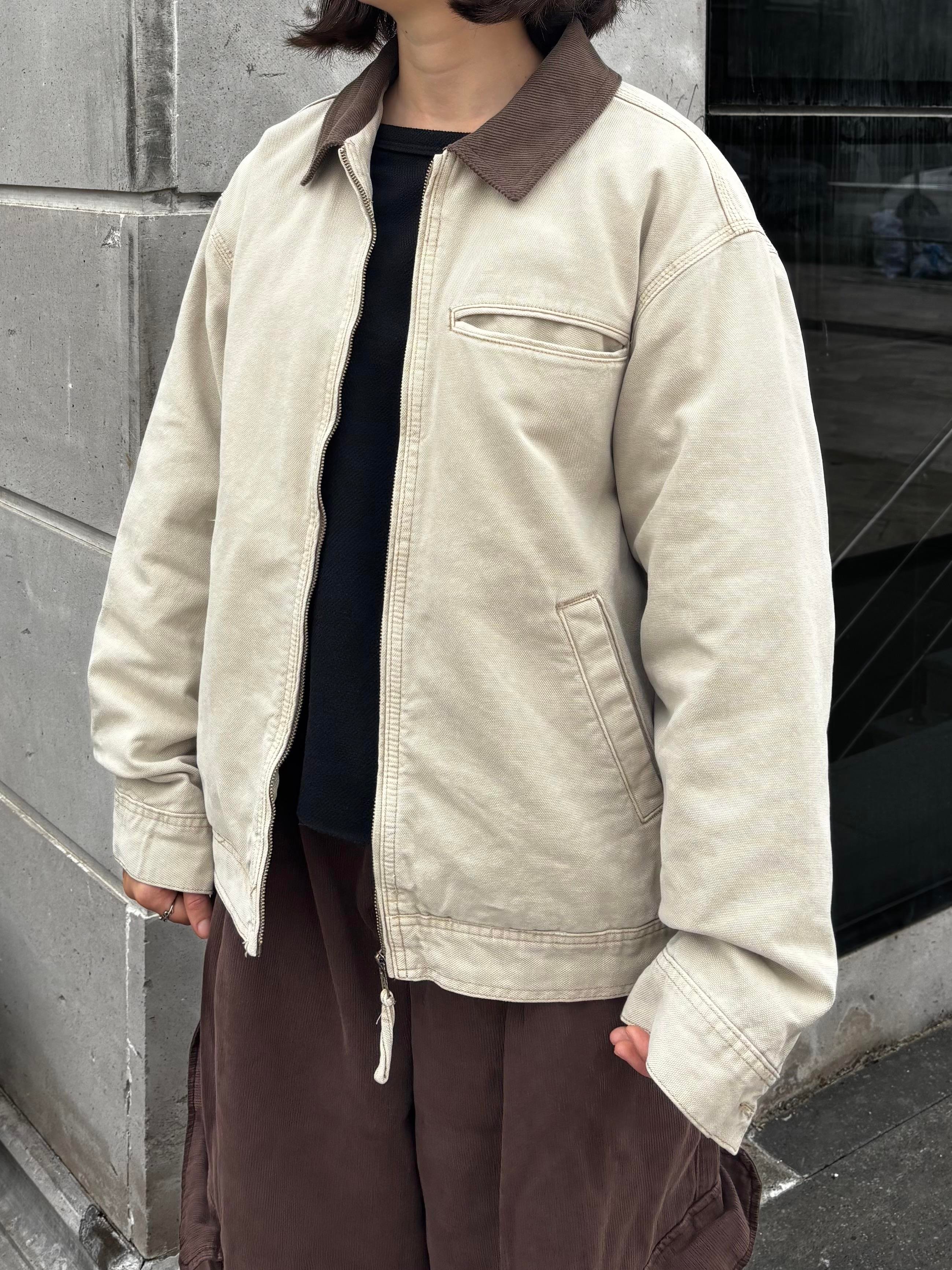 Premium Alba Camel Canvas Jacket