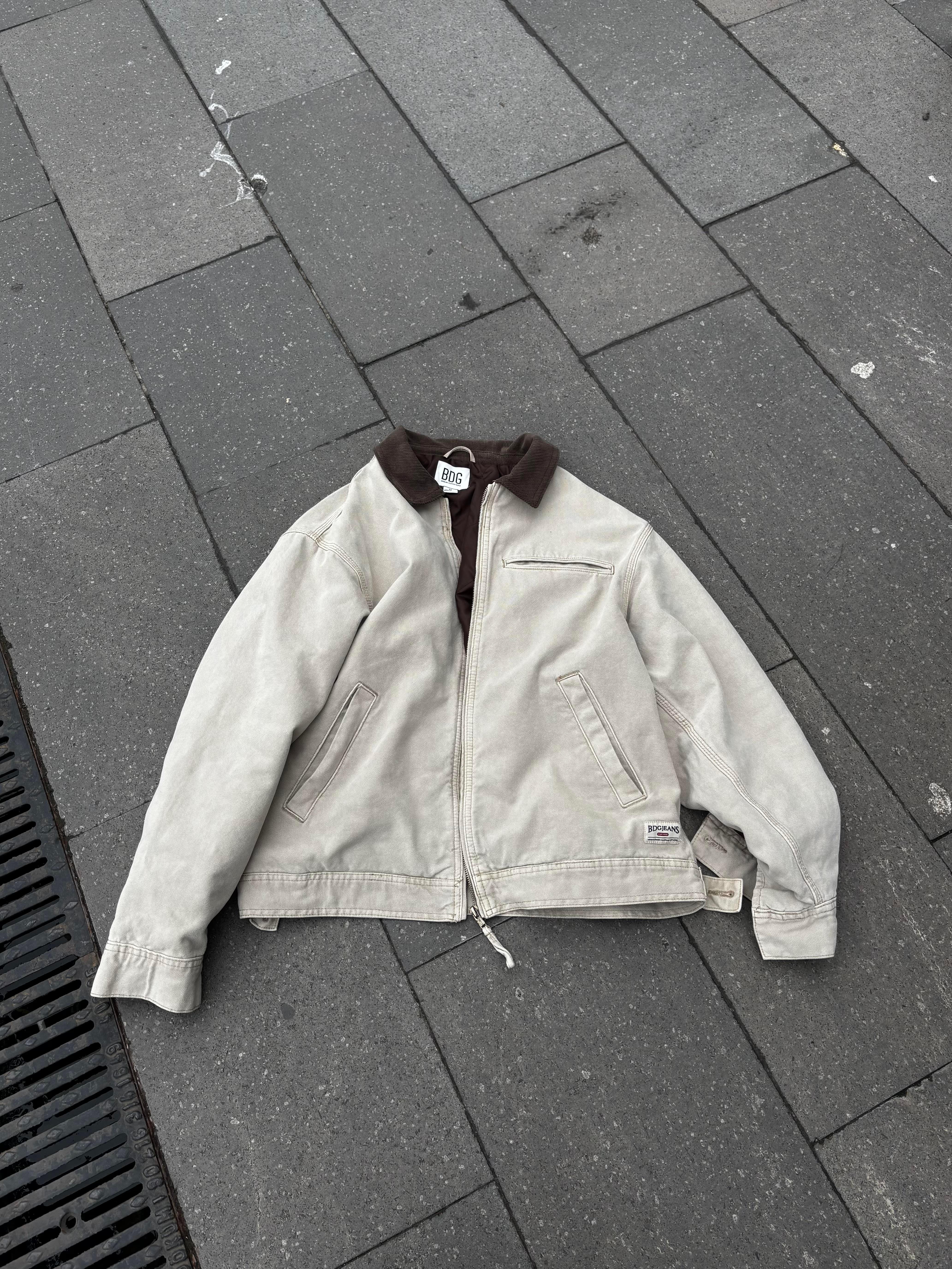 Premium Alba Camel Canvas Jacket