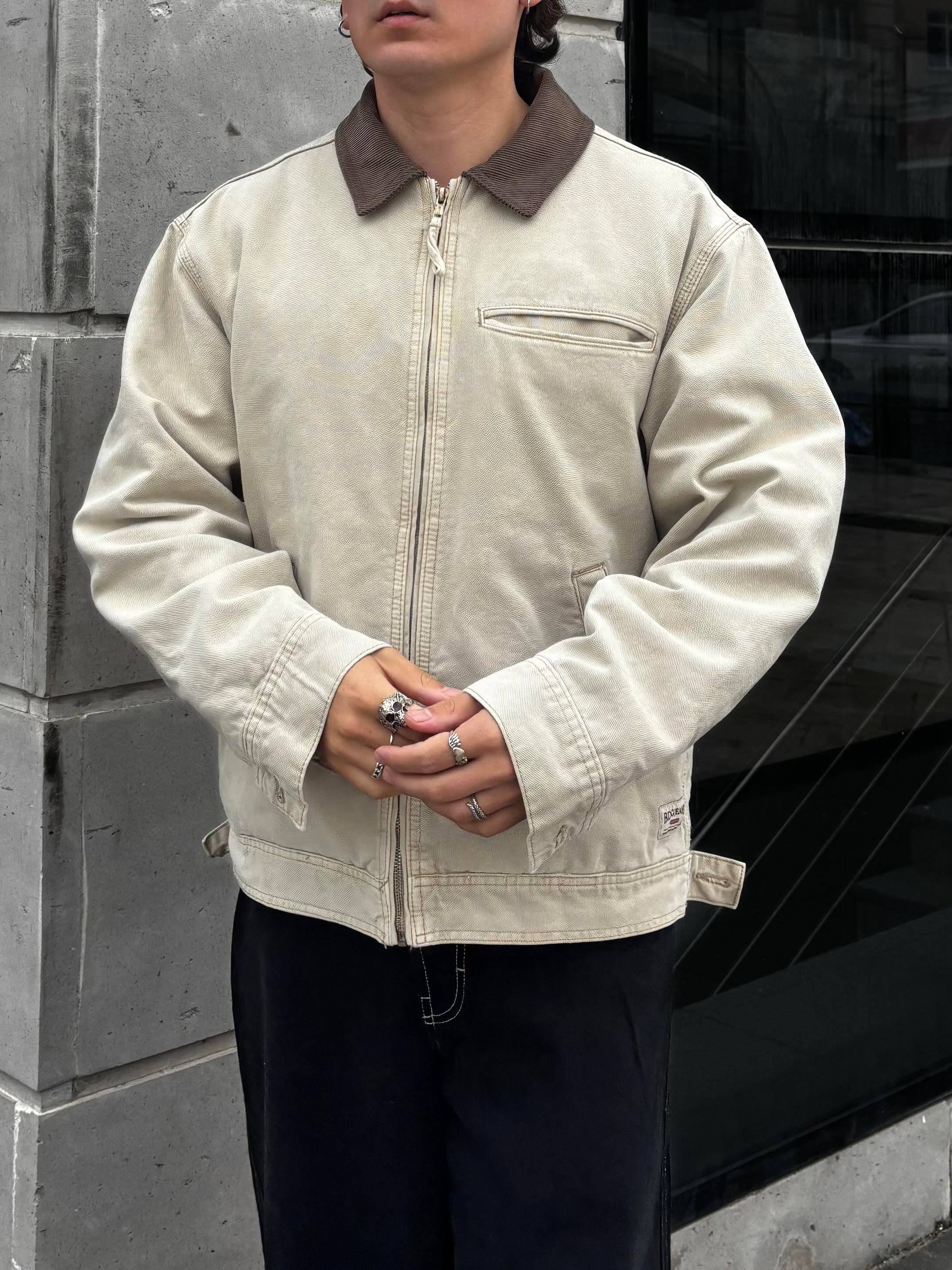 Premium Alba Camel Canvas Jacket