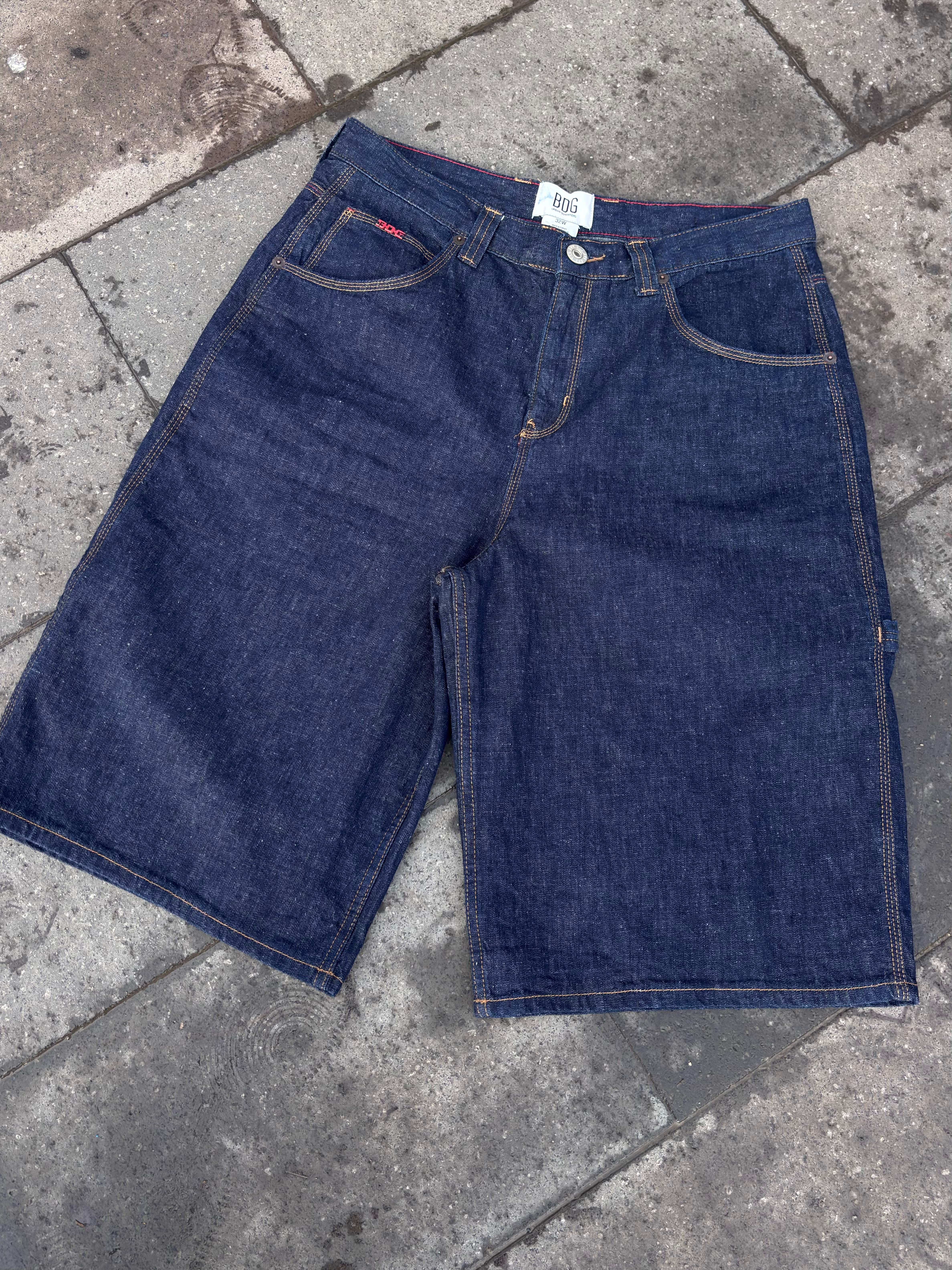 Premium Astrid Longline Dark Rinse Jorts