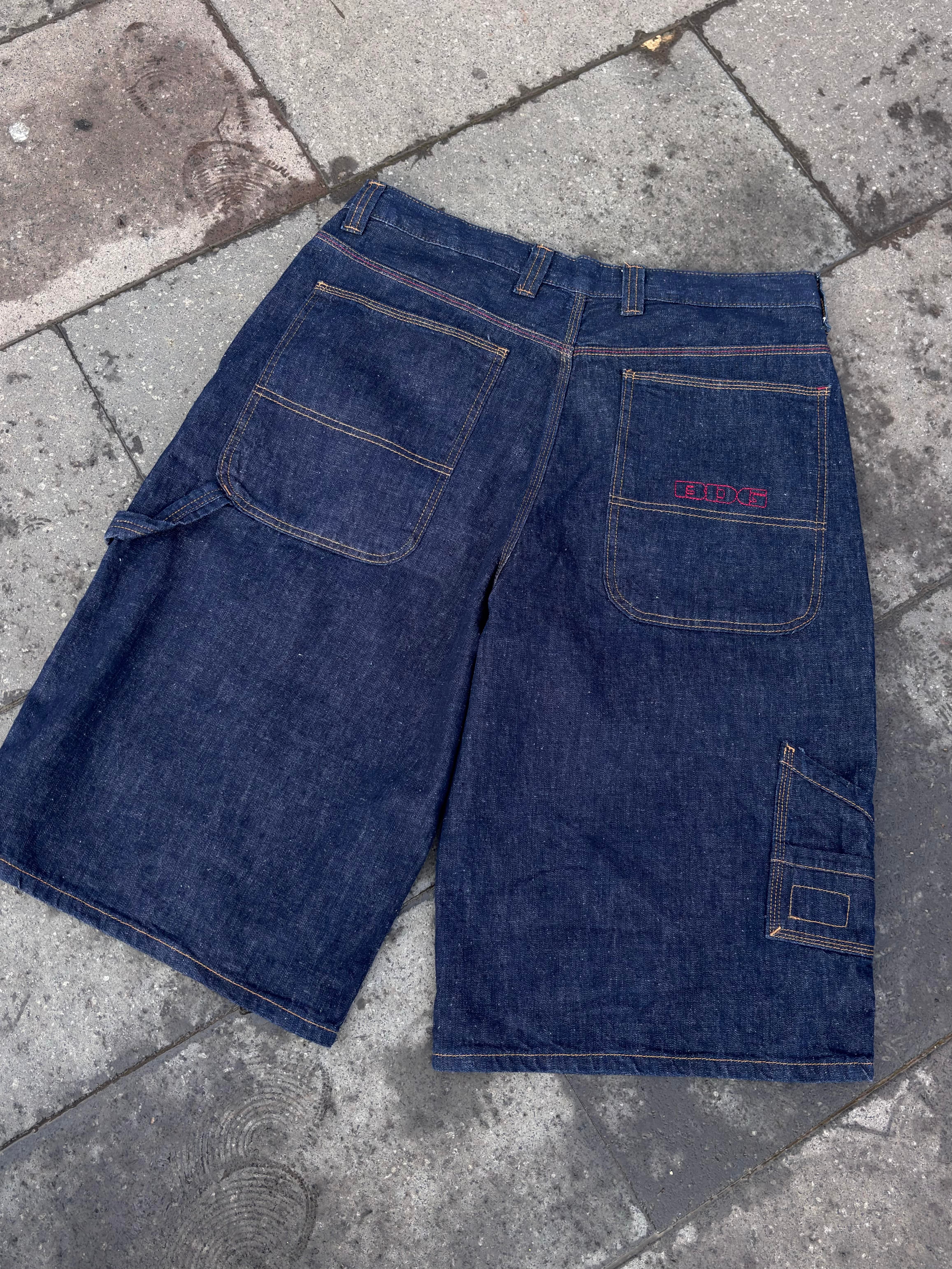 Premium Astrid Longline Dark Rinse Jorts
