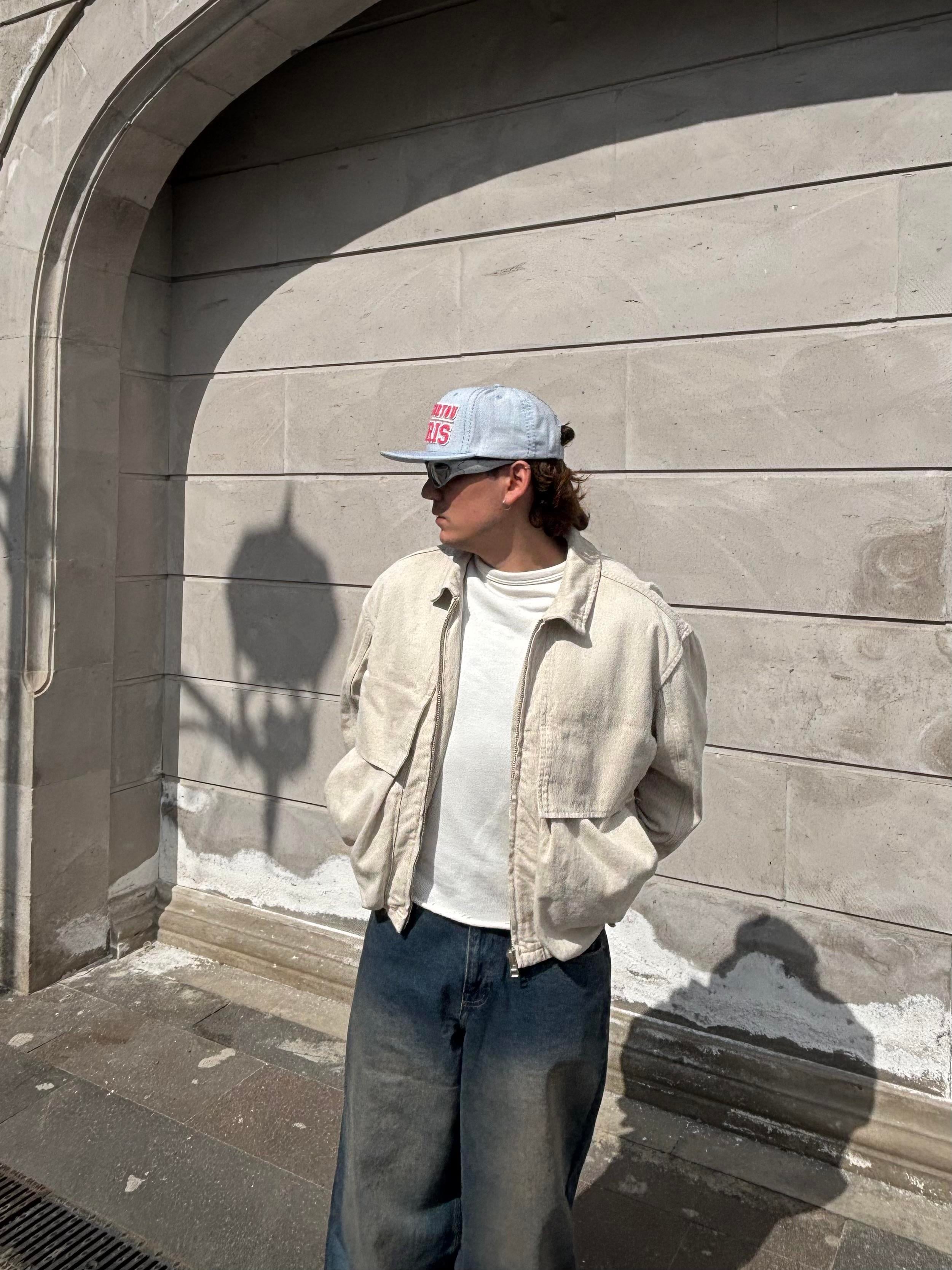 Premium Big Pocket Bomber Denim Jacket