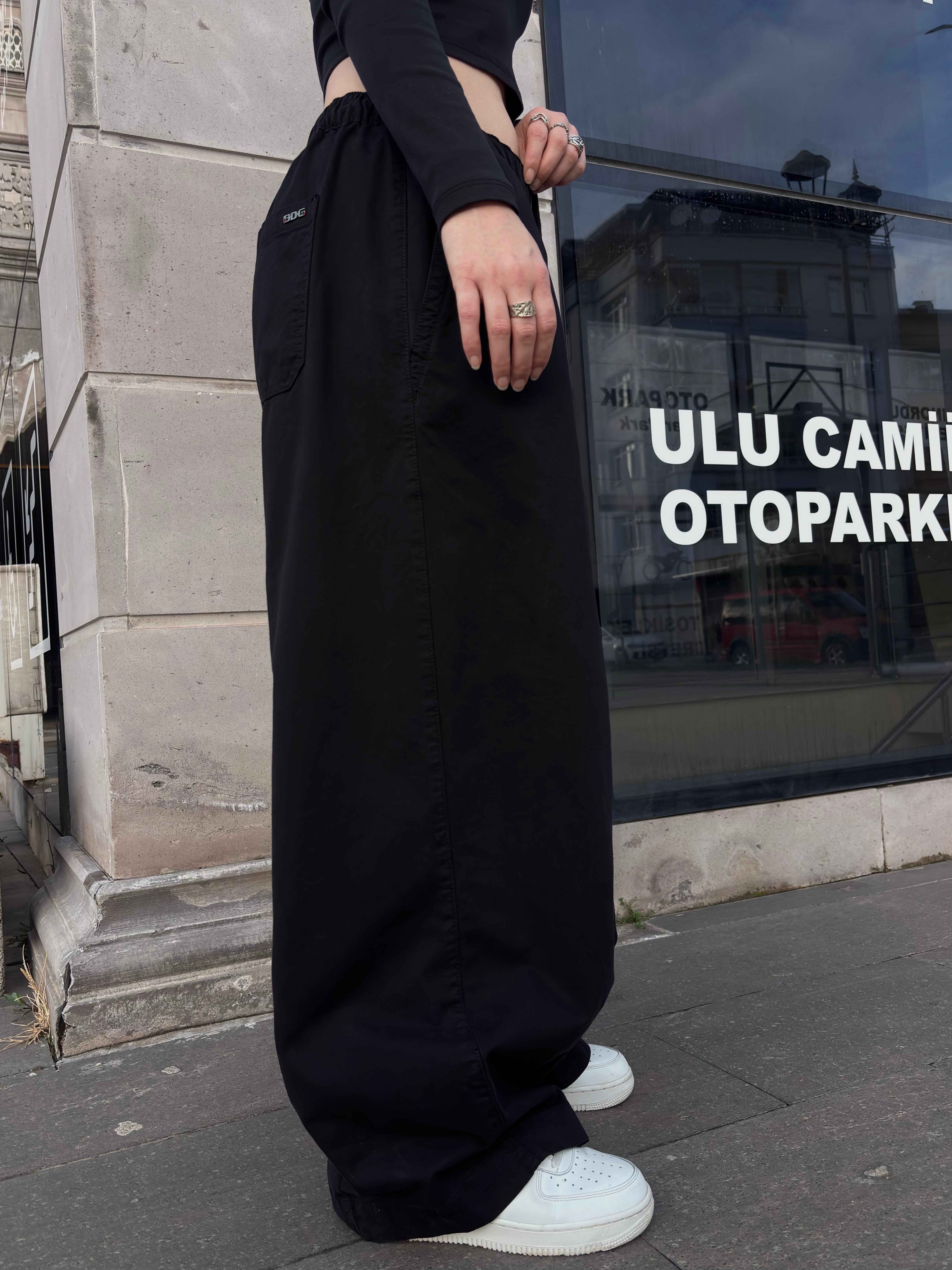 Premium Black Bobbi Baggy Ekstreme Pants