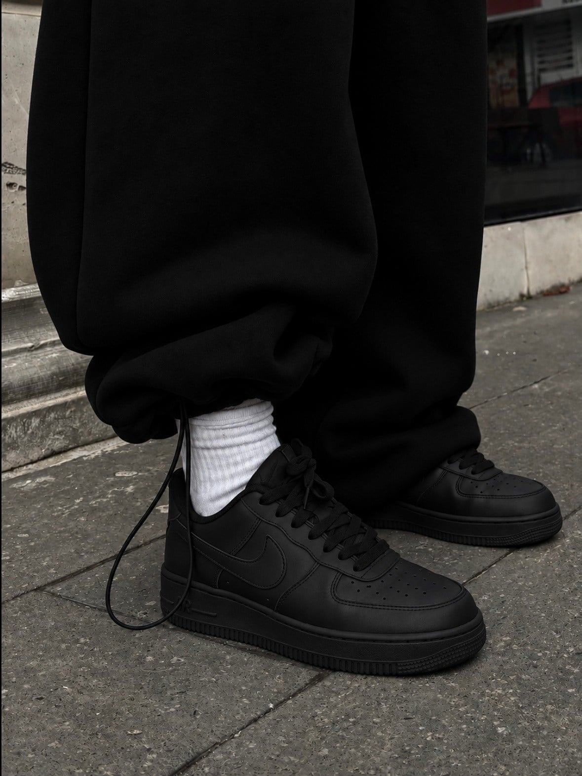 Premium Blackout Ayarlanabilir Baggy Eşofman Altı