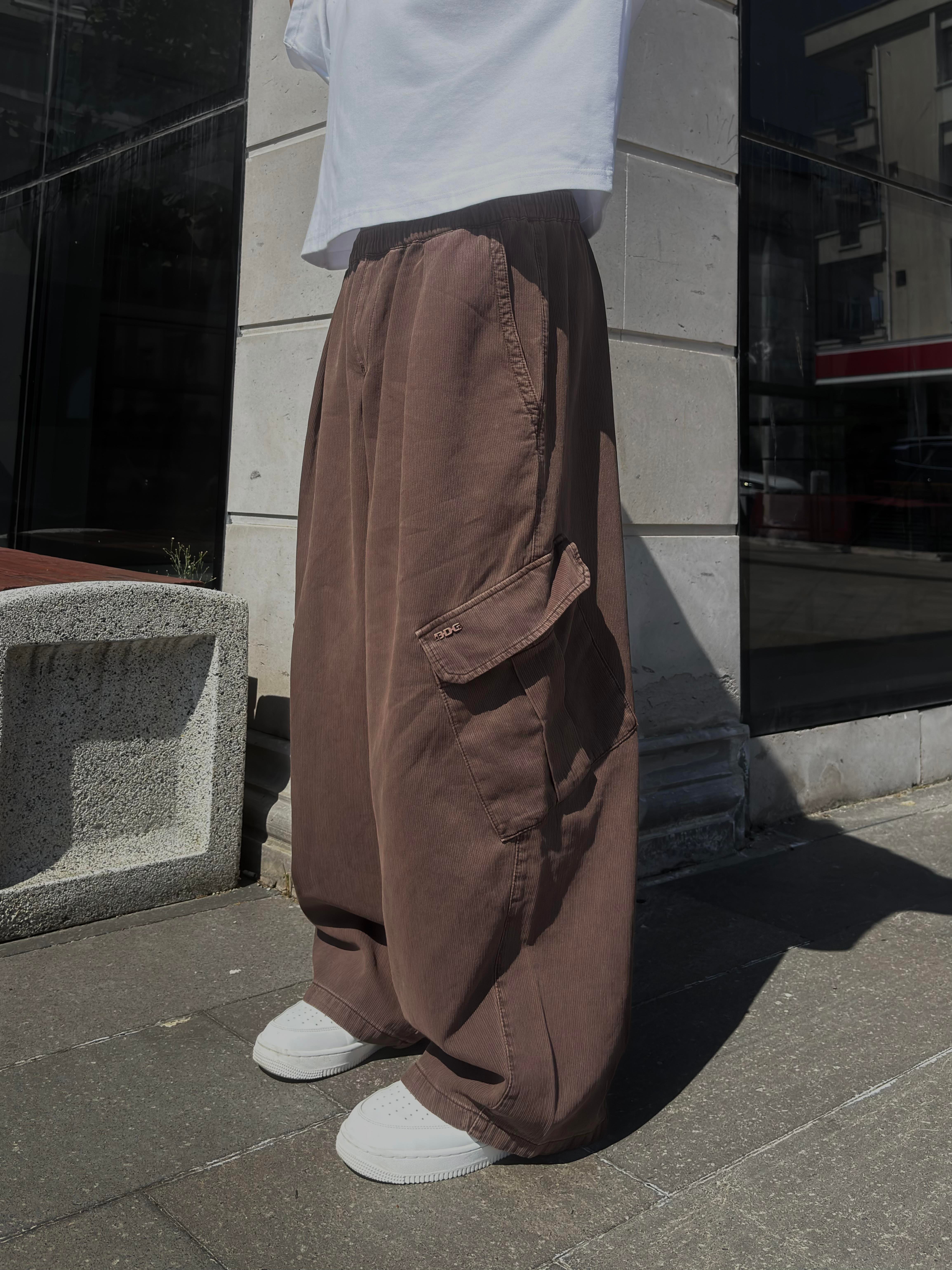 Premium Bobbi Textured Stripe Trousers Pants