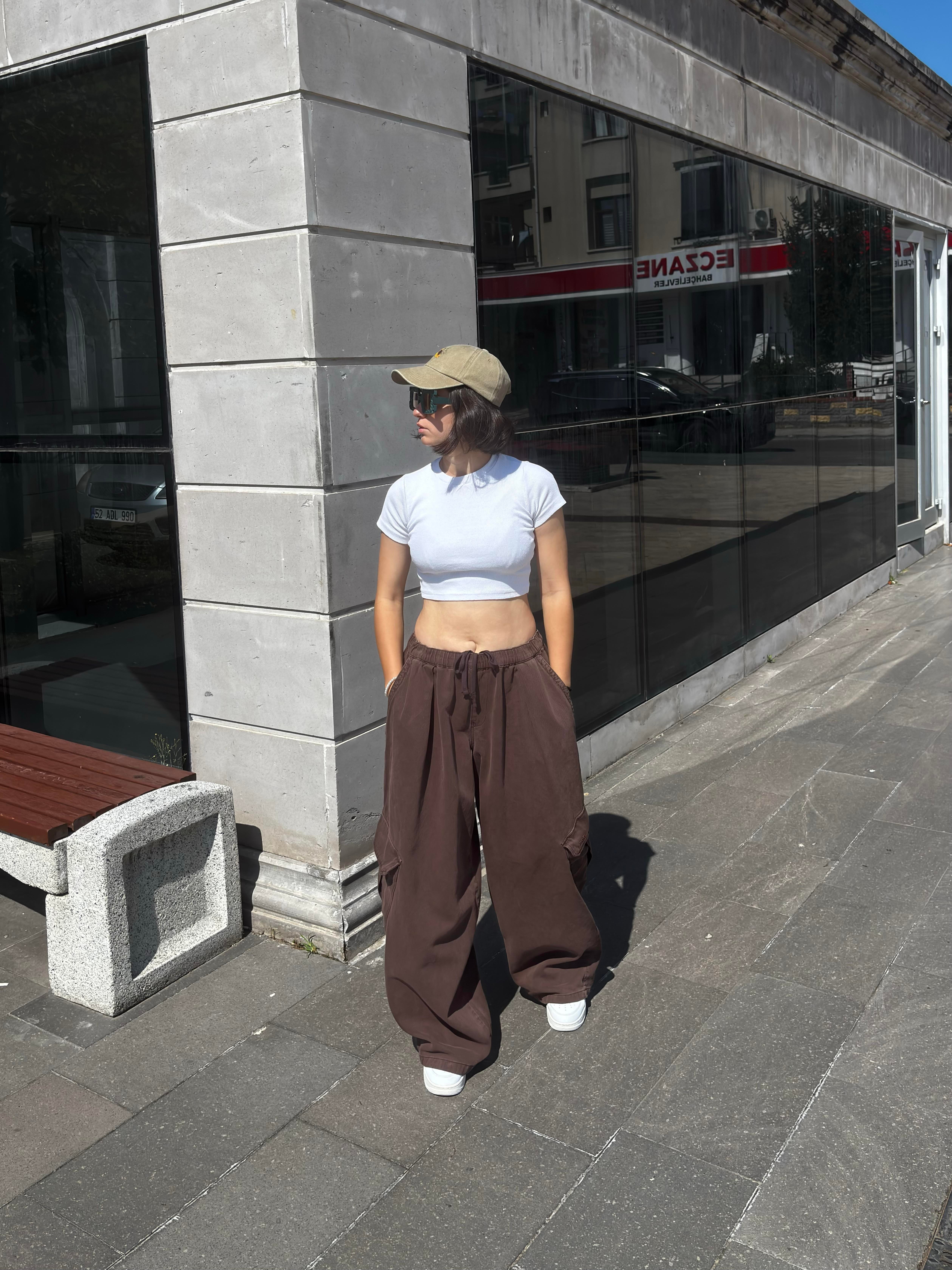 Premium Bobbi Textured Stripe Trousers Pants