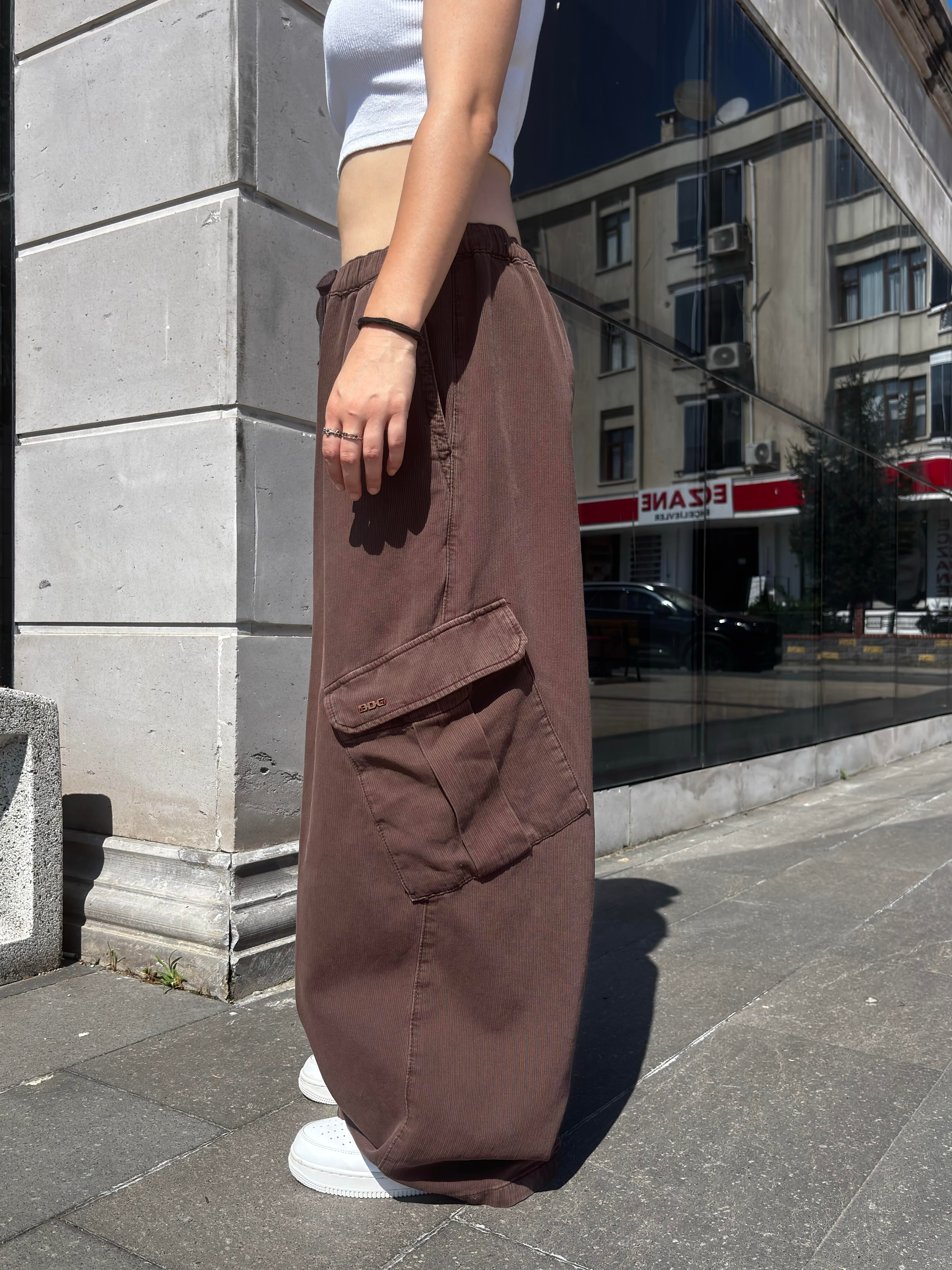 Premium Bobbi Textured Stripe Trousers Pants