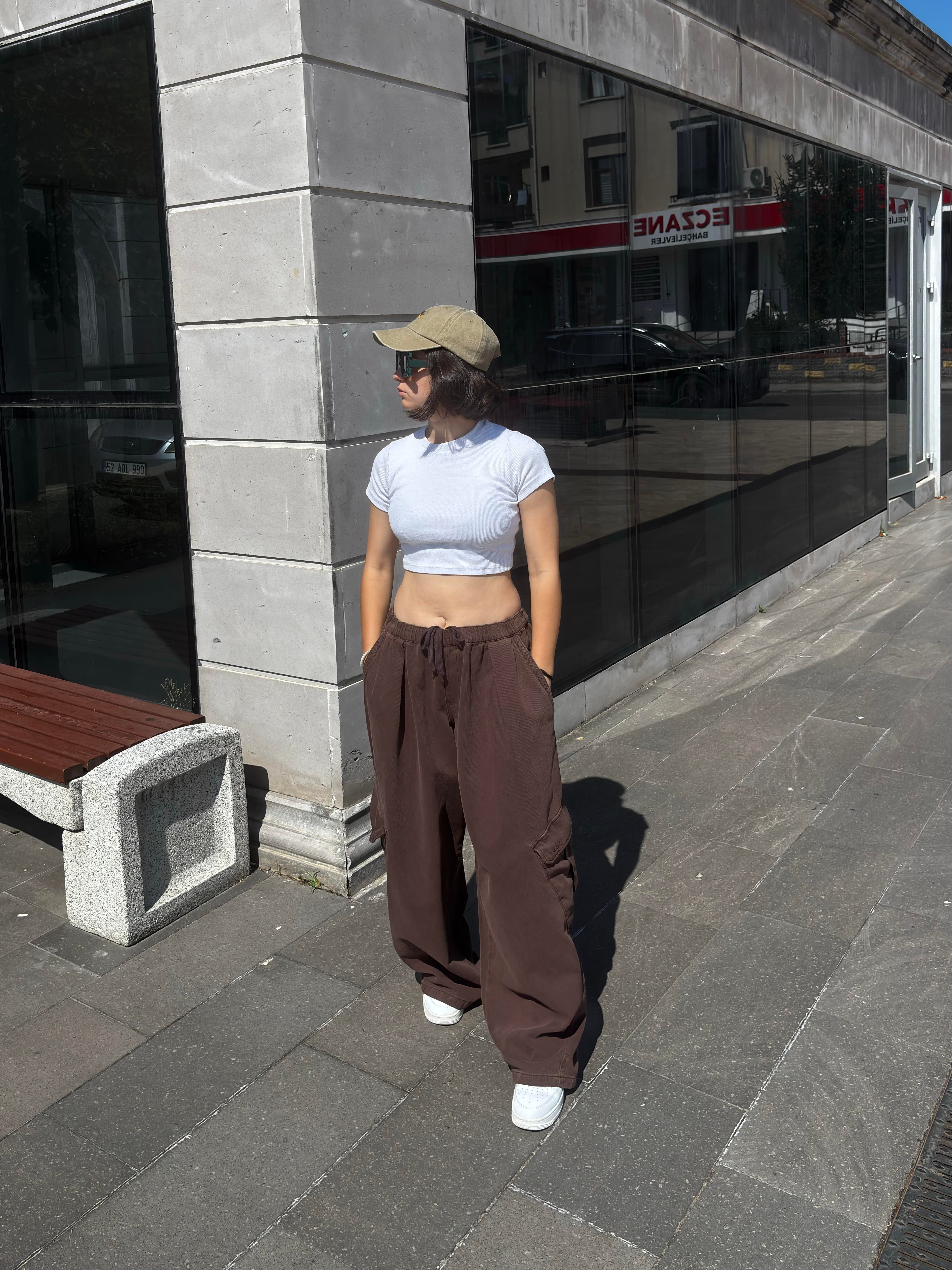 Premium Bobbi Textured Stripe Trousers Pants