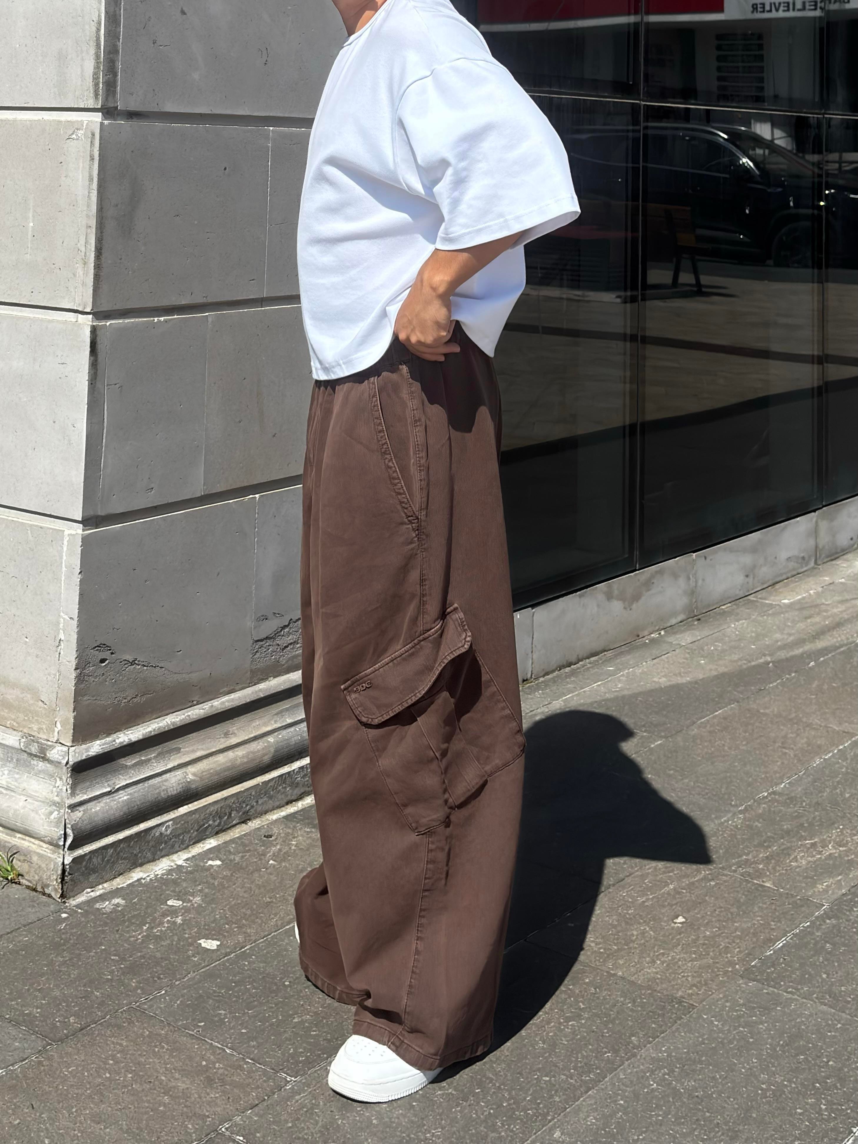 Premium Bobbi Textured Stripe Trousers Pants