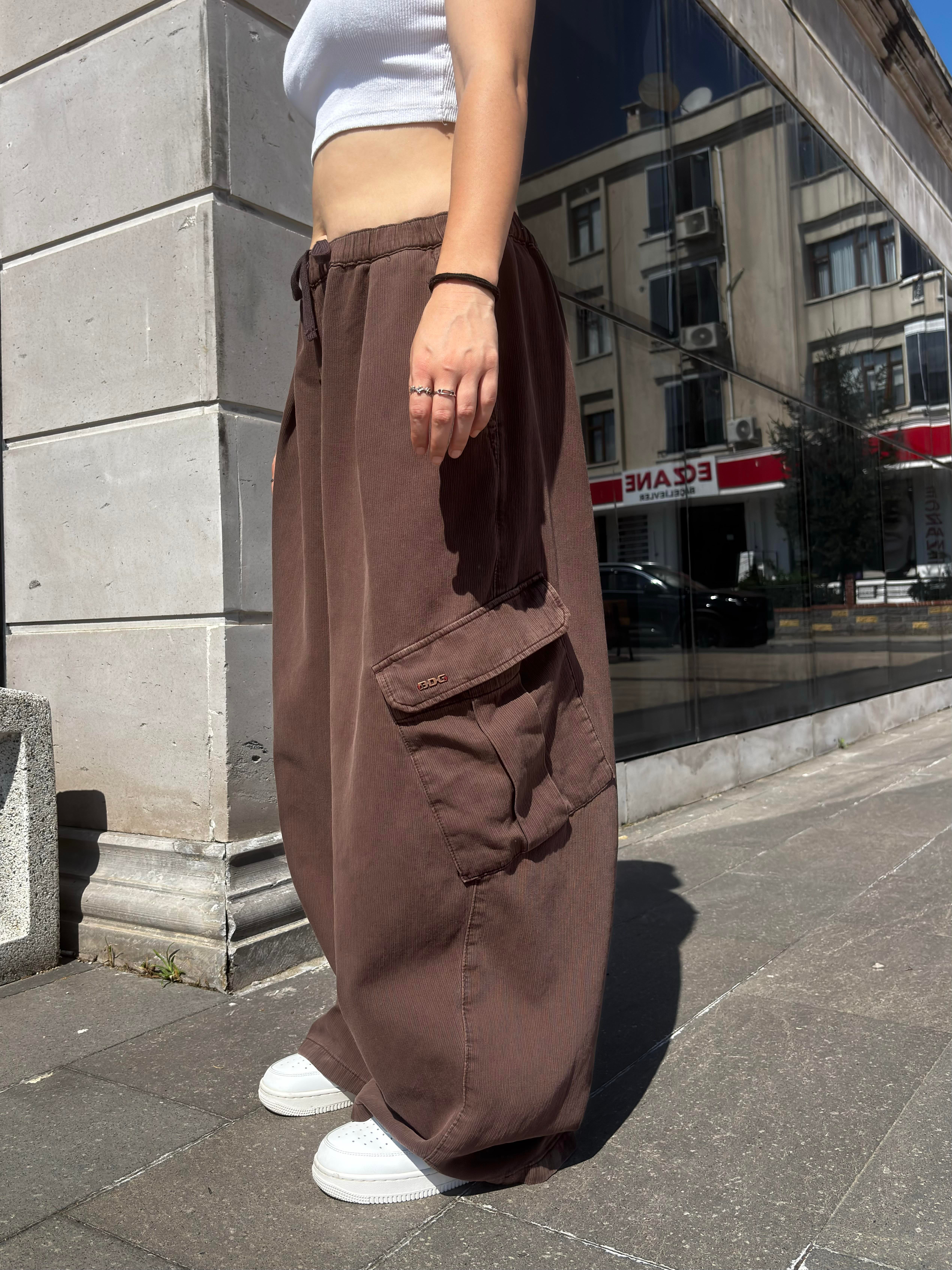 Premium Bobbi Textured Stripe Trousers Pants