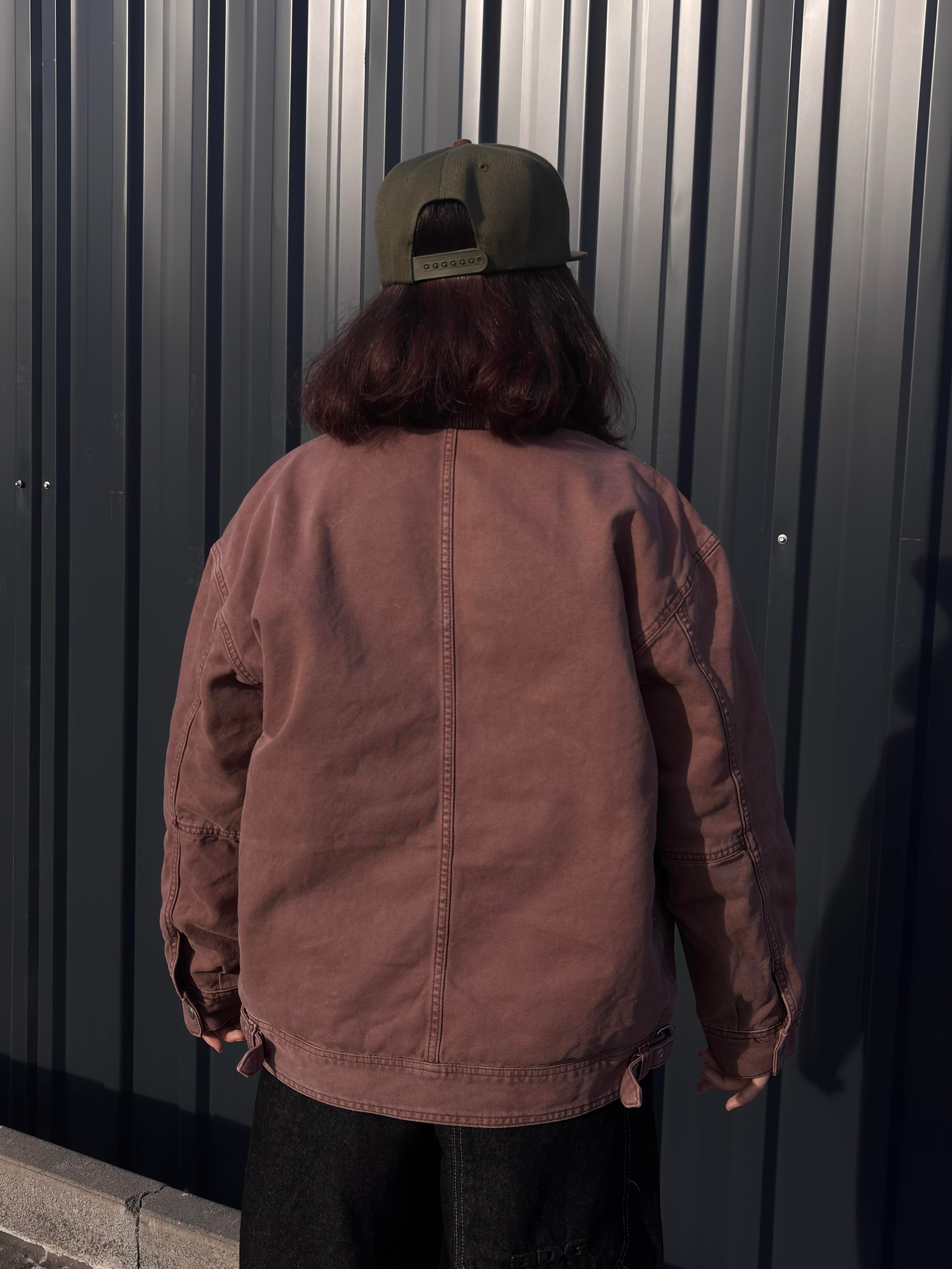 Premium Borg Kanvas Worker Jacket