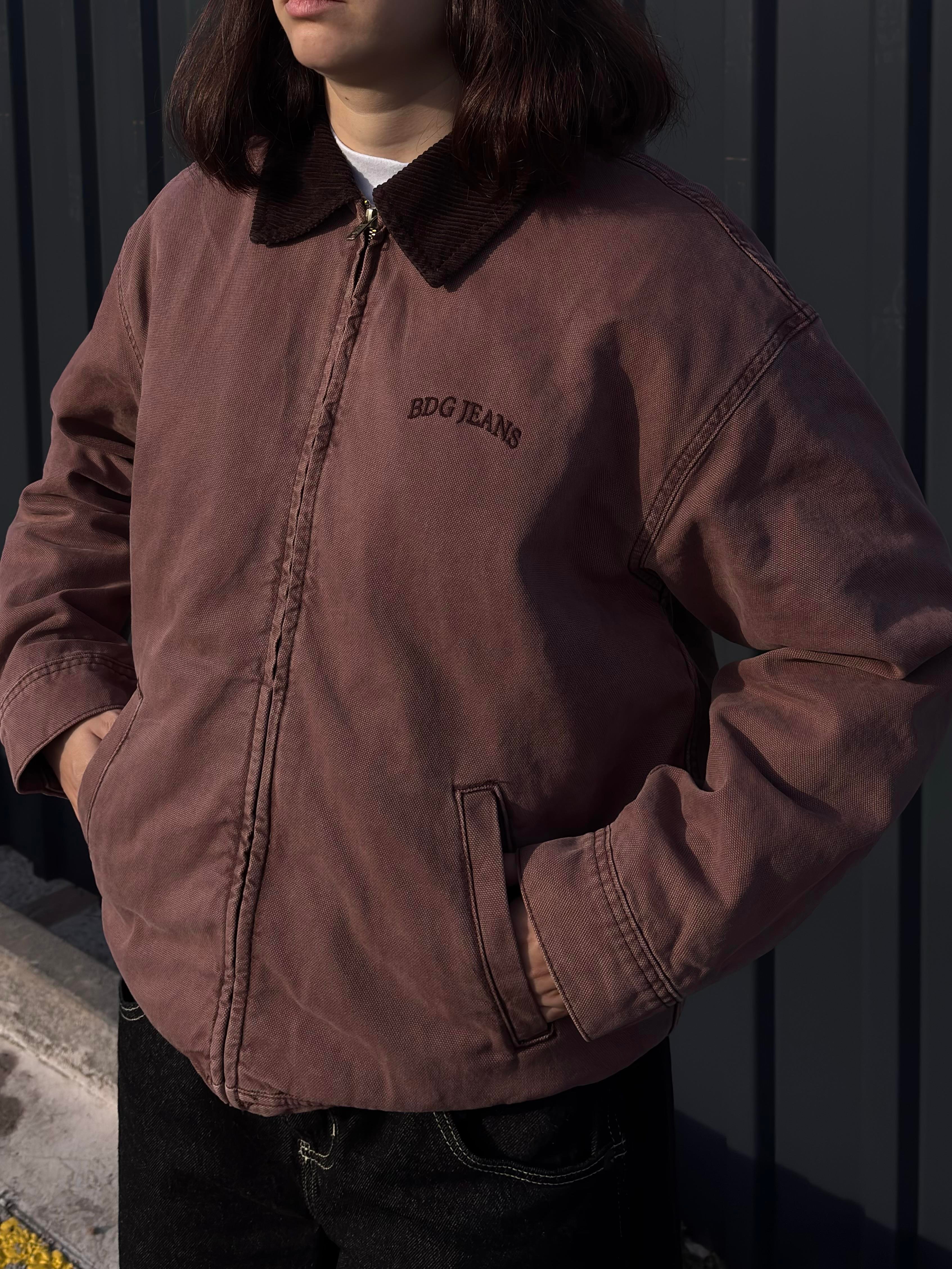 Premium Borg Kanvas Worker Jacket