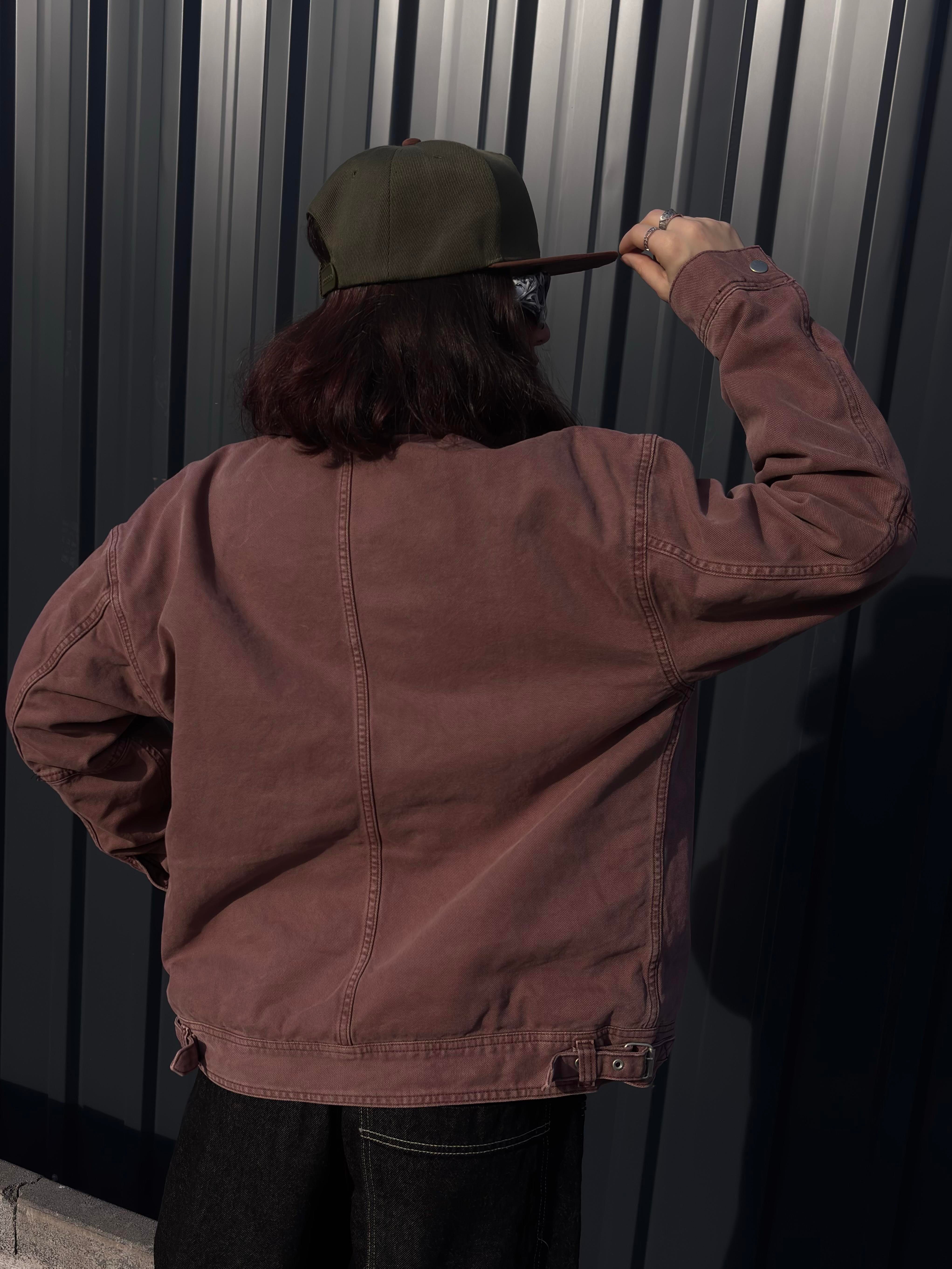 Premium Borg Kanvas Worker Jacket