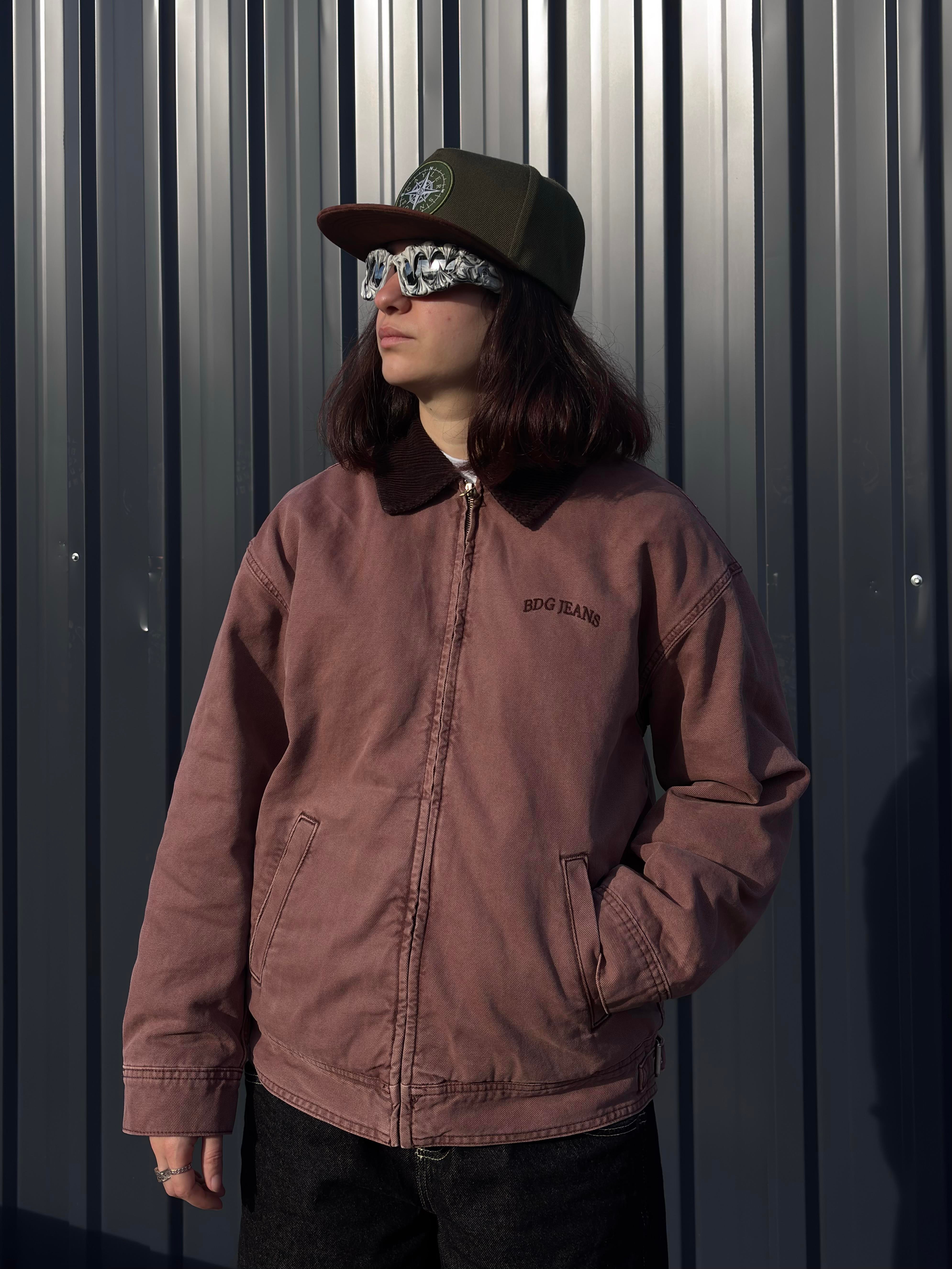 Premium Borg Kanvas Worker Jacket