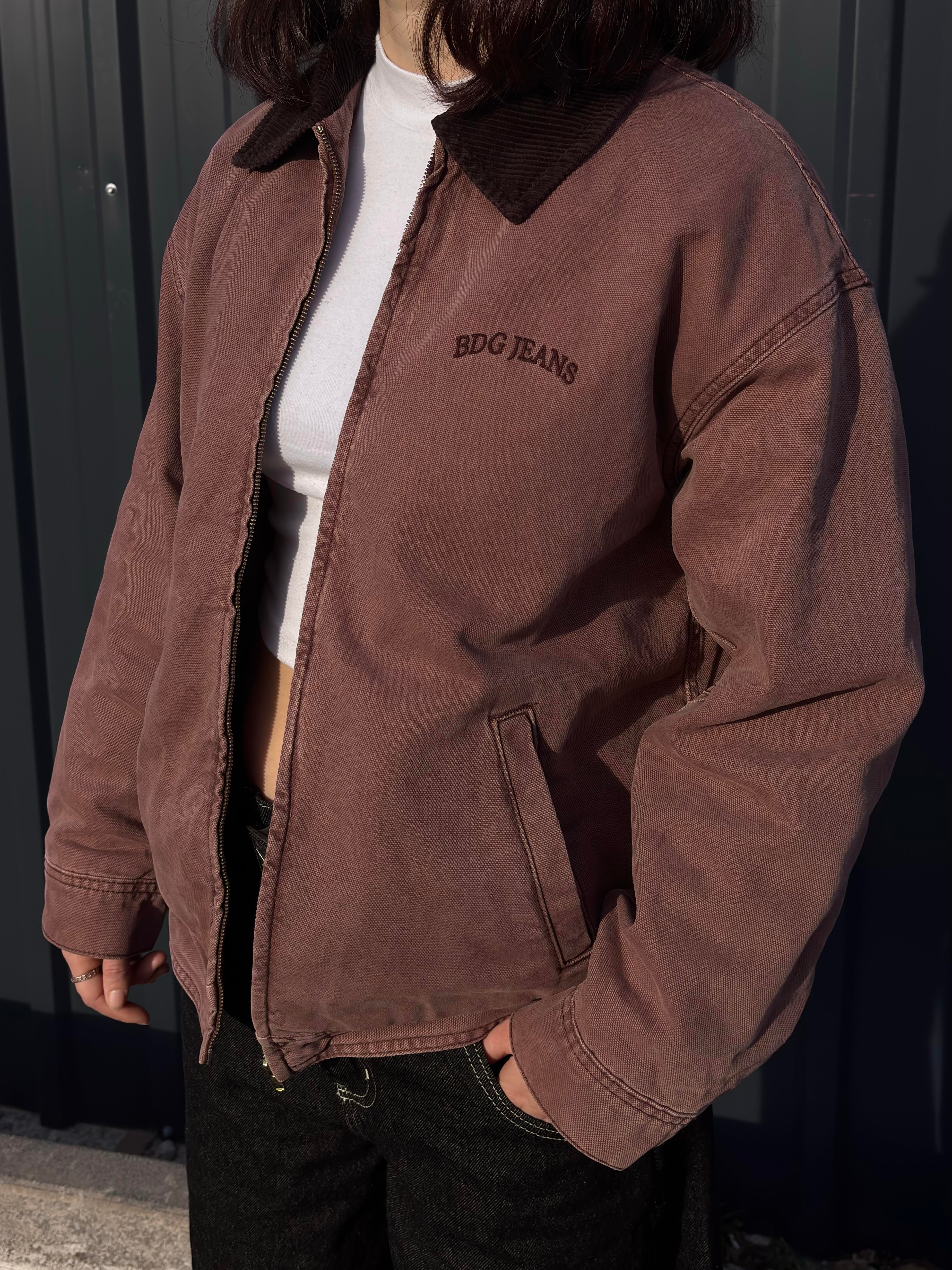 Premium Borg Kanvas Worker Jacket