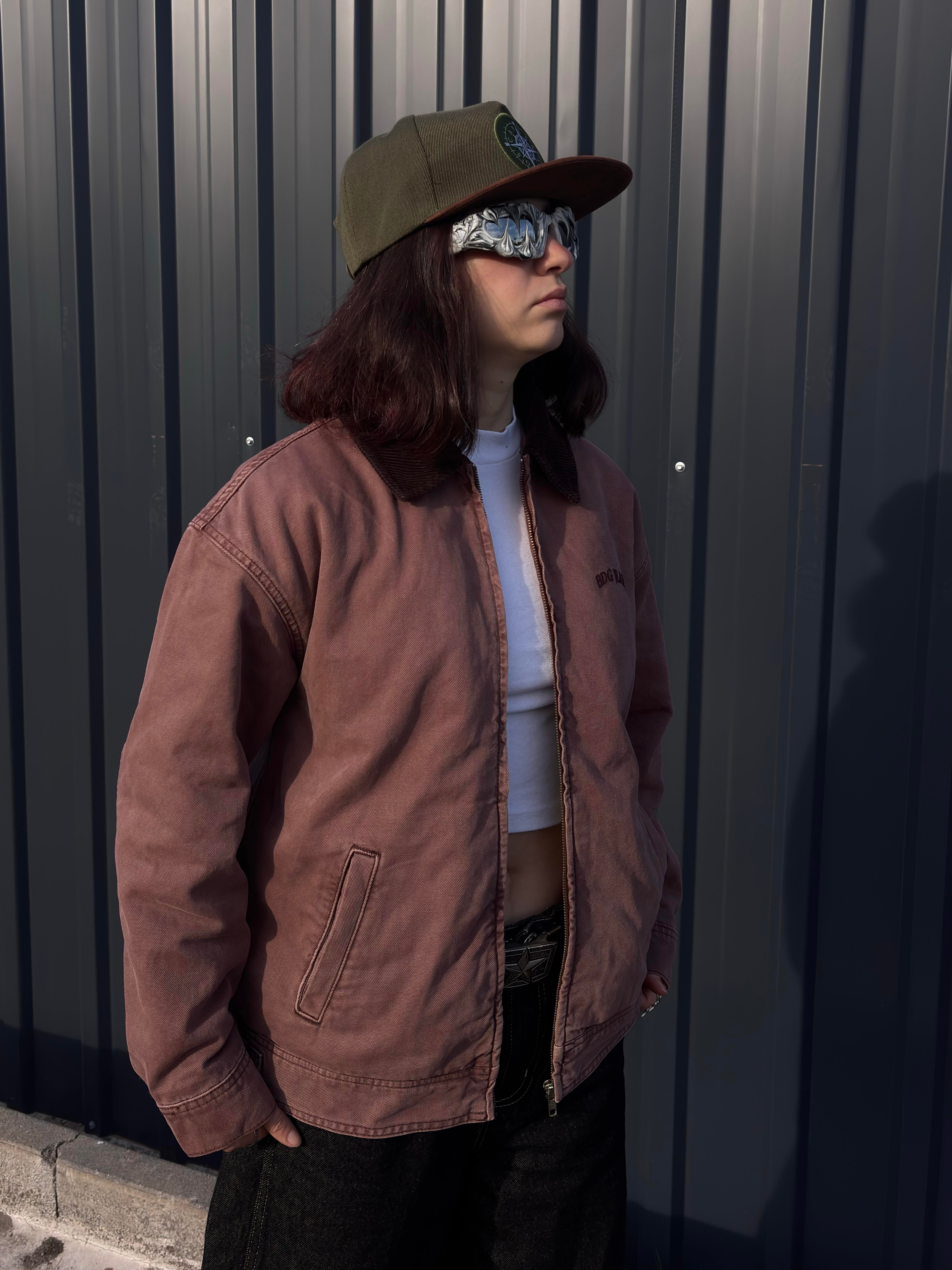 Premium Borg Kanvas Worker Jacket