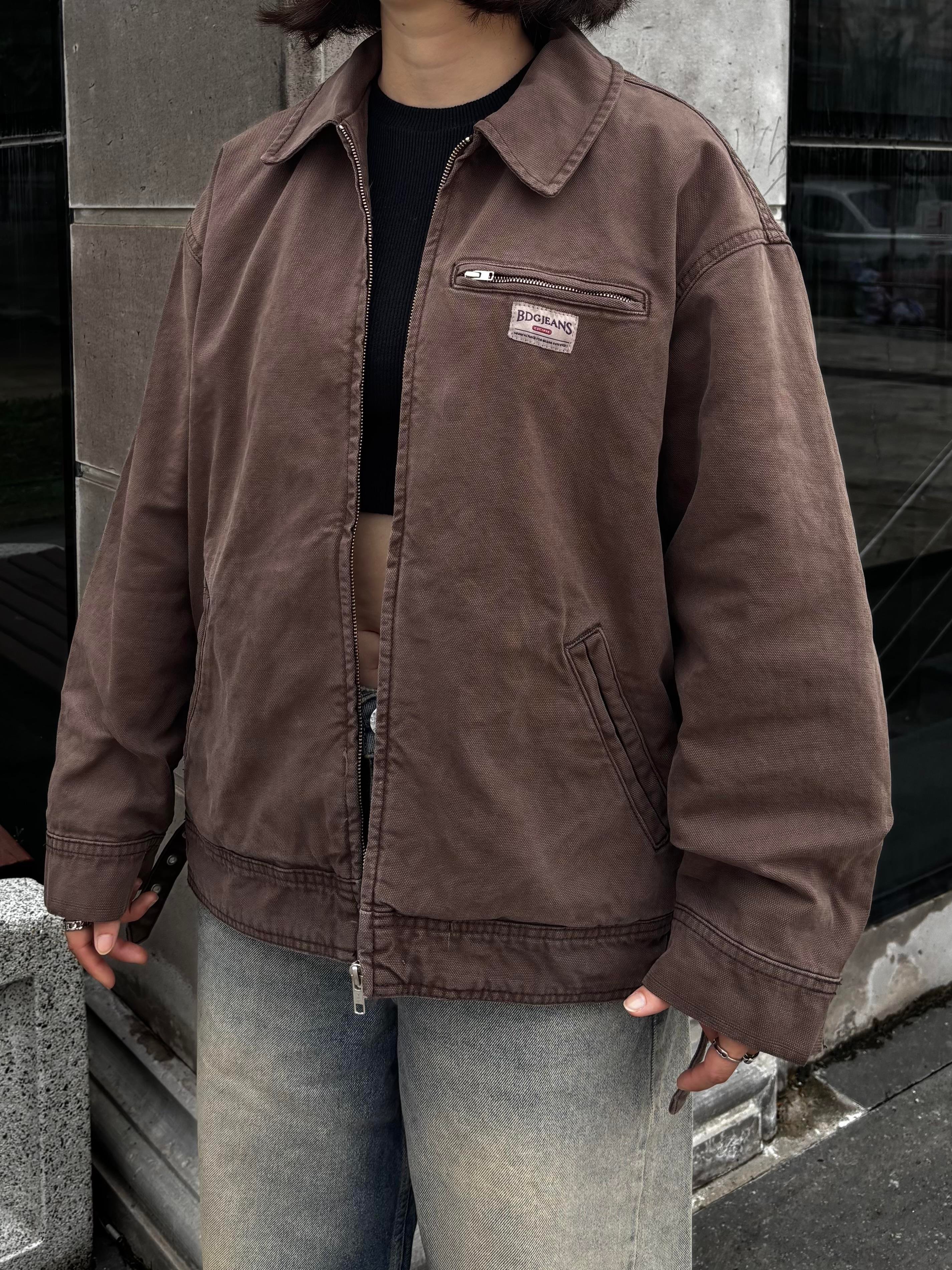 Premium Brown Dex Luca Workwear Jacket