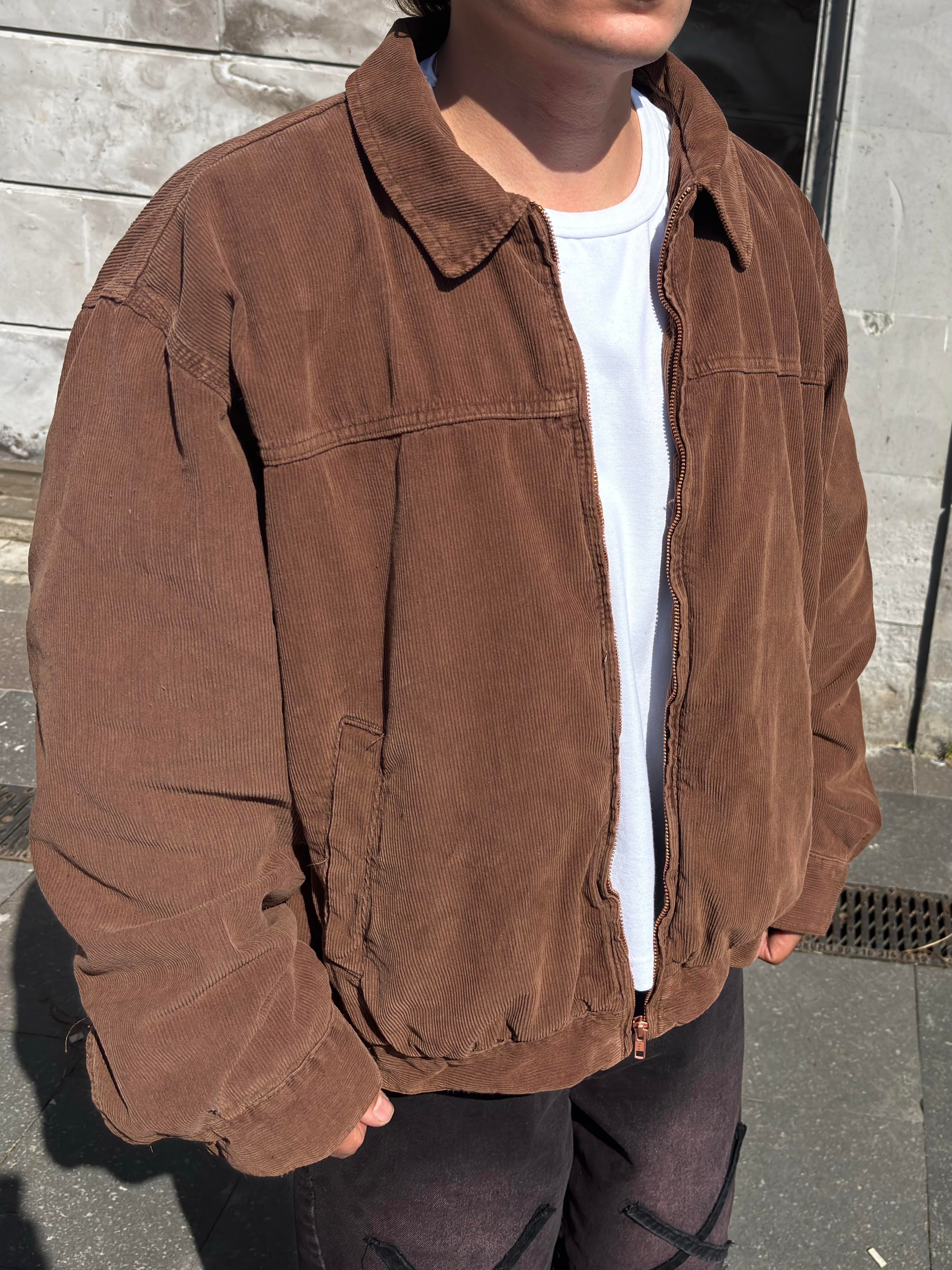 Premium Brown Partridge Conduroy Jacket