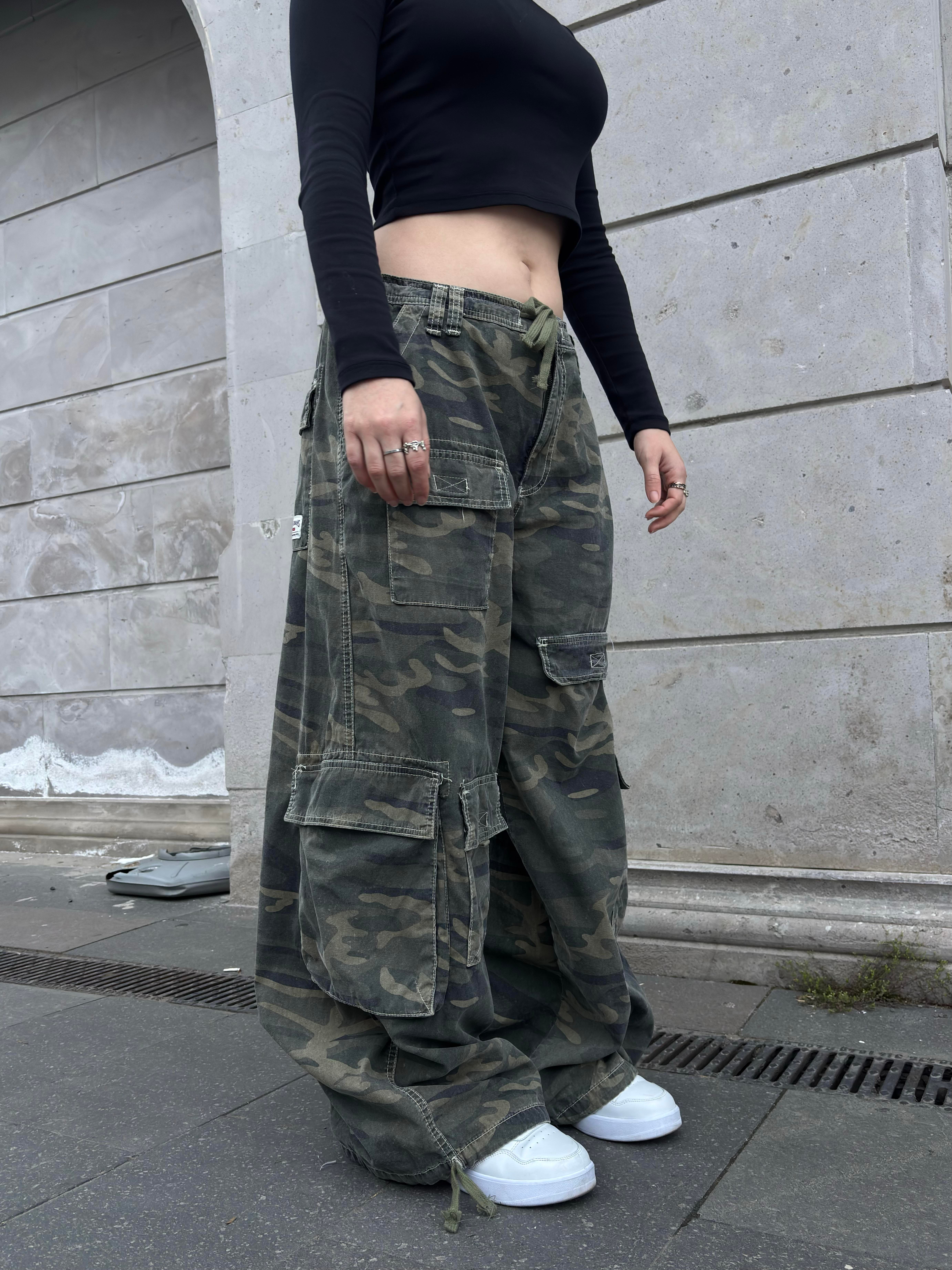 Premium Camouflage Multi Pocket Ultra Baggy Cargo Pants