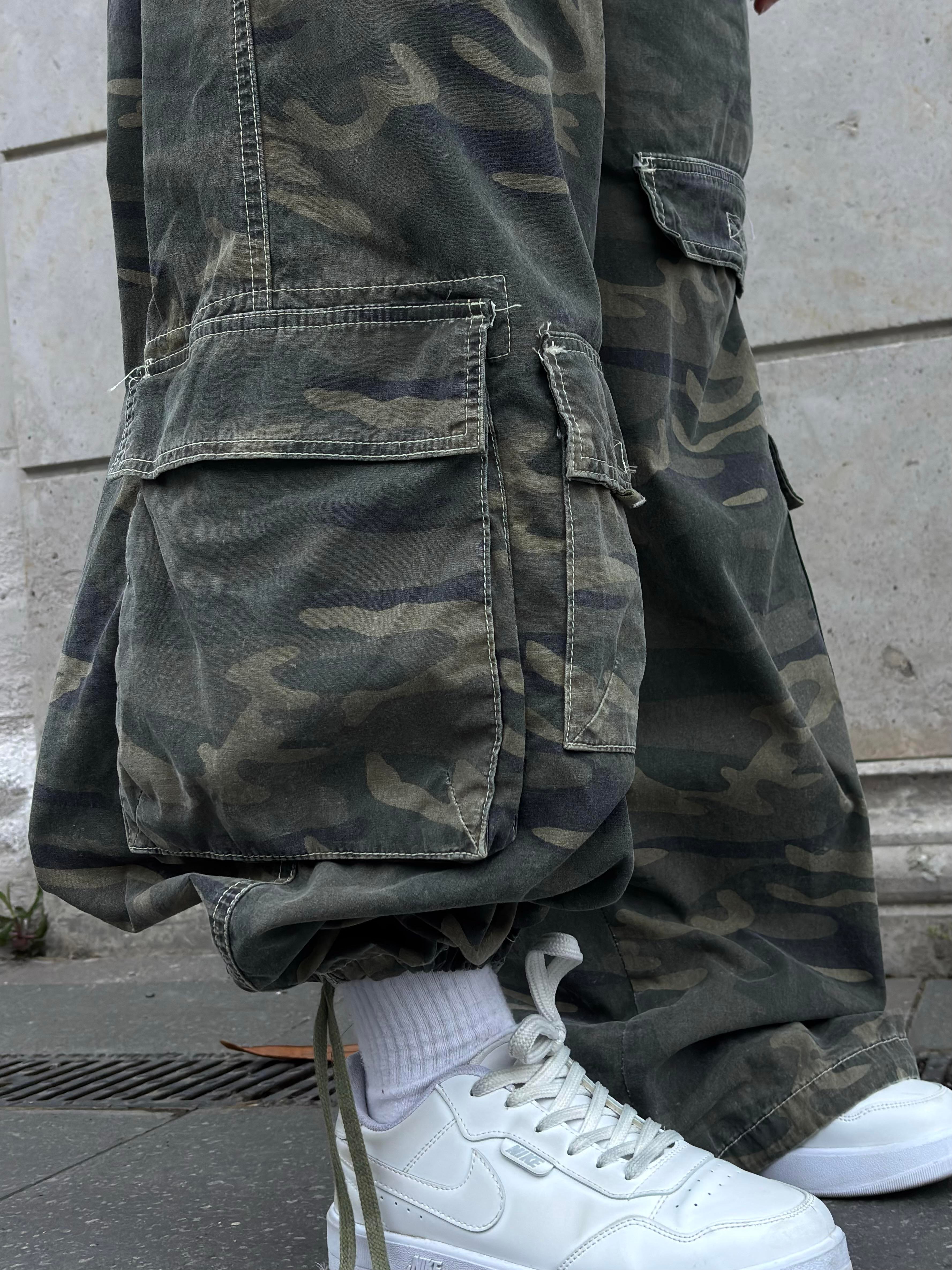 Premium Camouflage Multi Pocket Ultra Baggy Cargo Pants