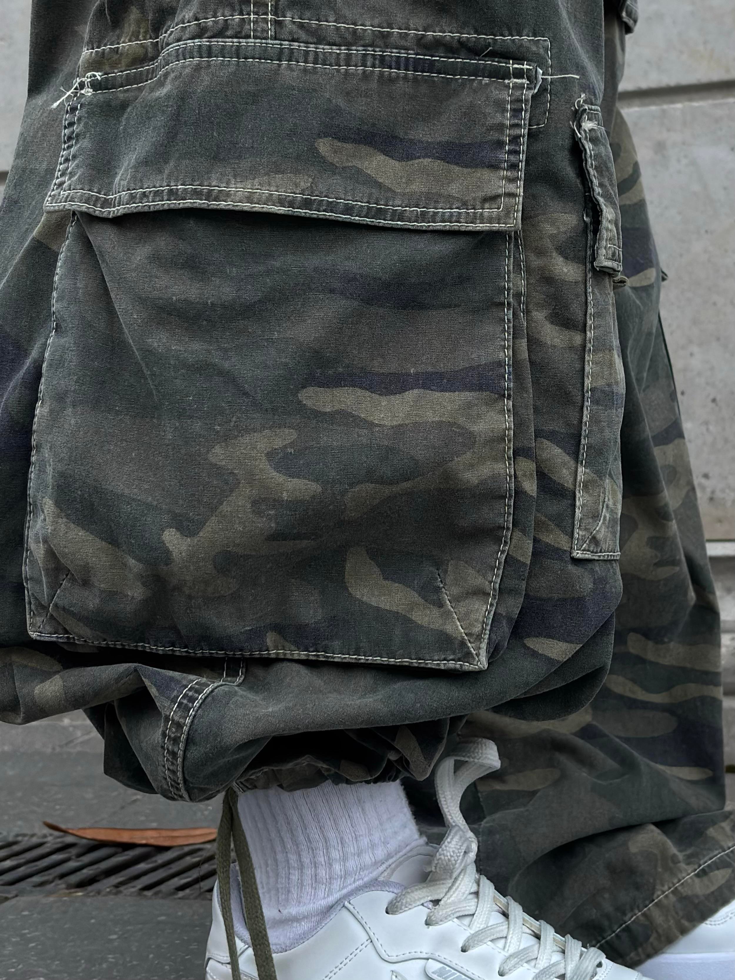 Premium Camouflage Multi Pocket Ultra Baggy Cargo Pants