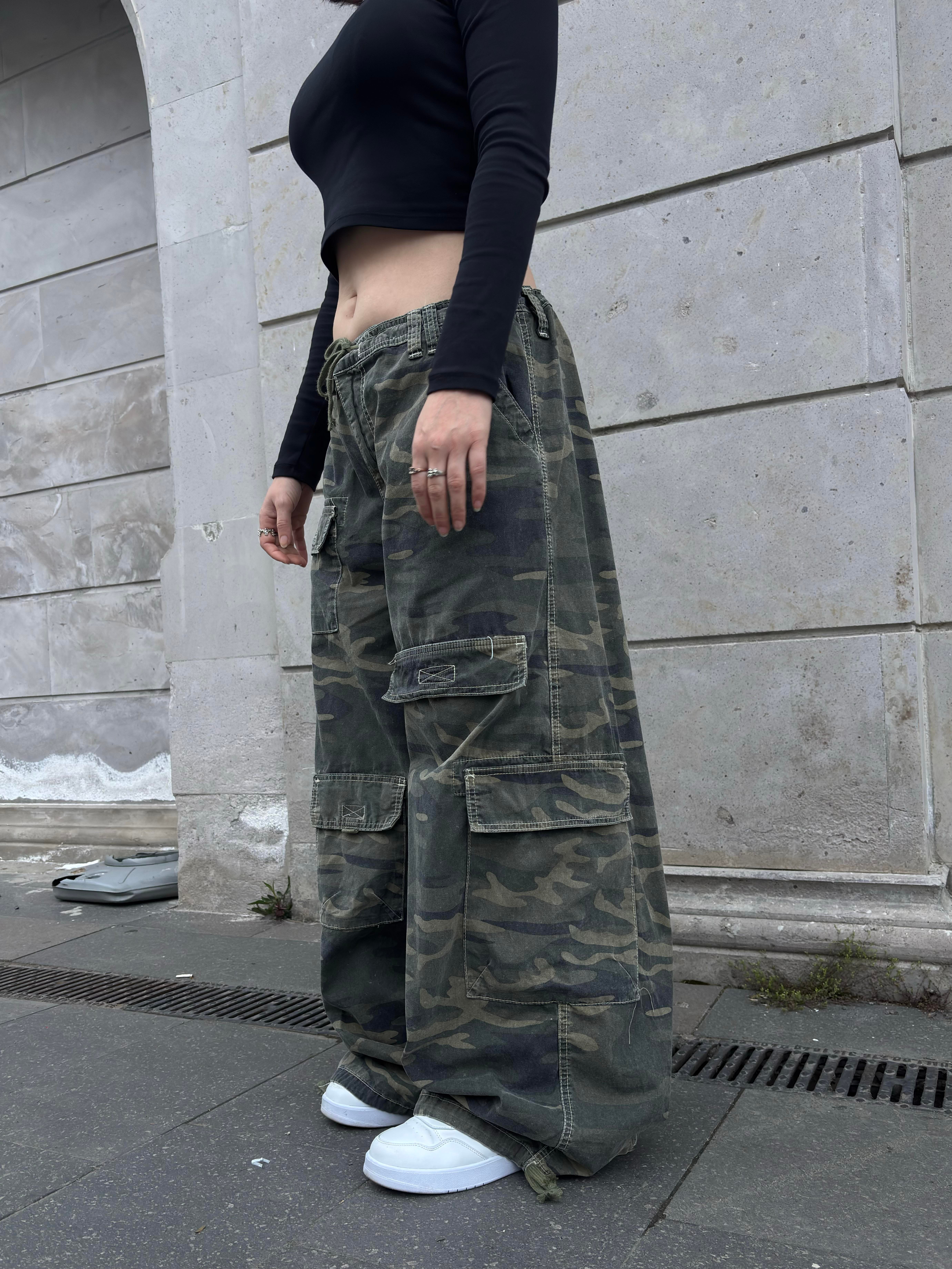 Premium Camouflage Multi Pocket Ultra Baggy Cargo Pants