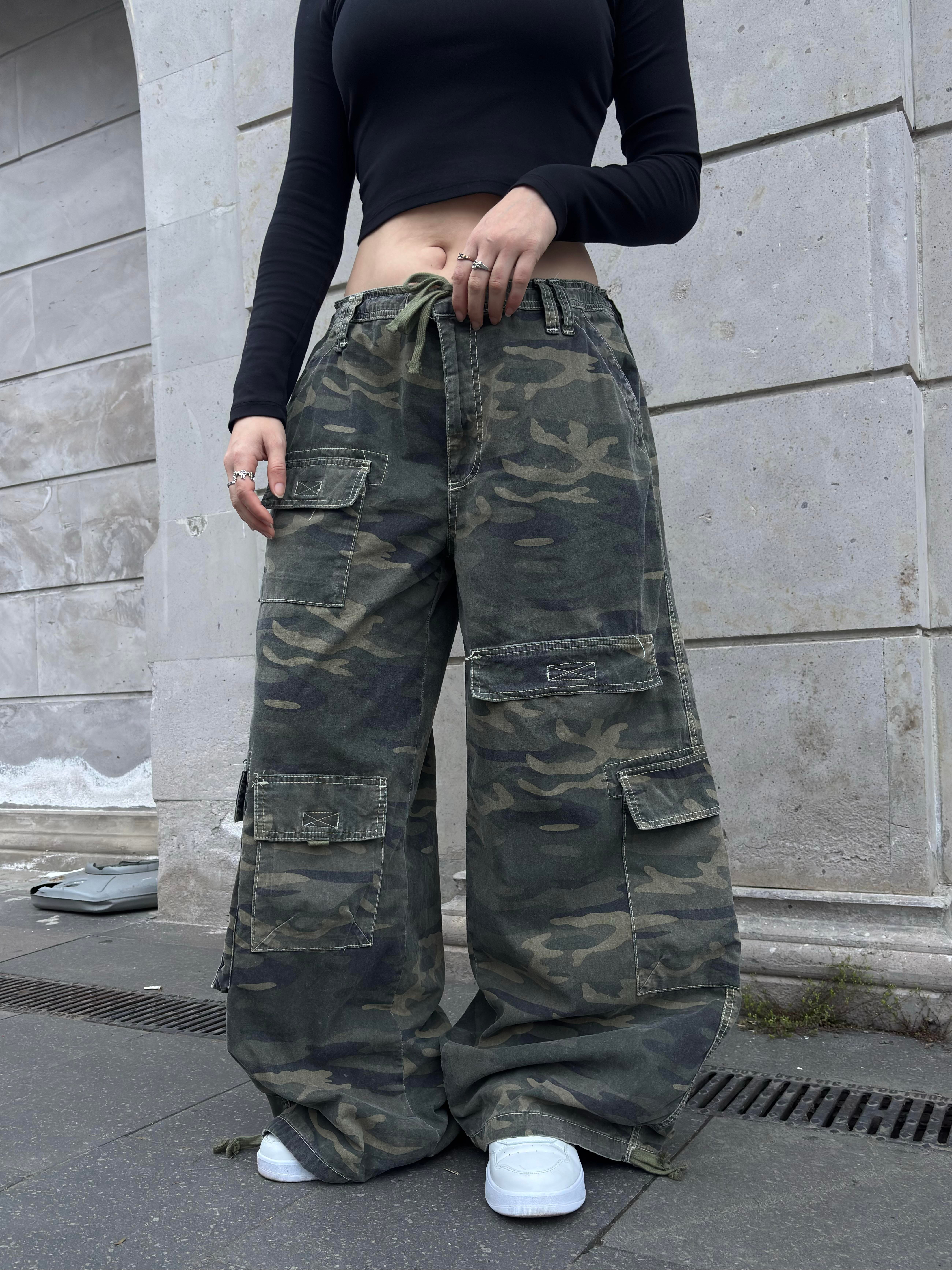 Premium Camouflage Multi Pocket Ultra Baggy Cargo Pants