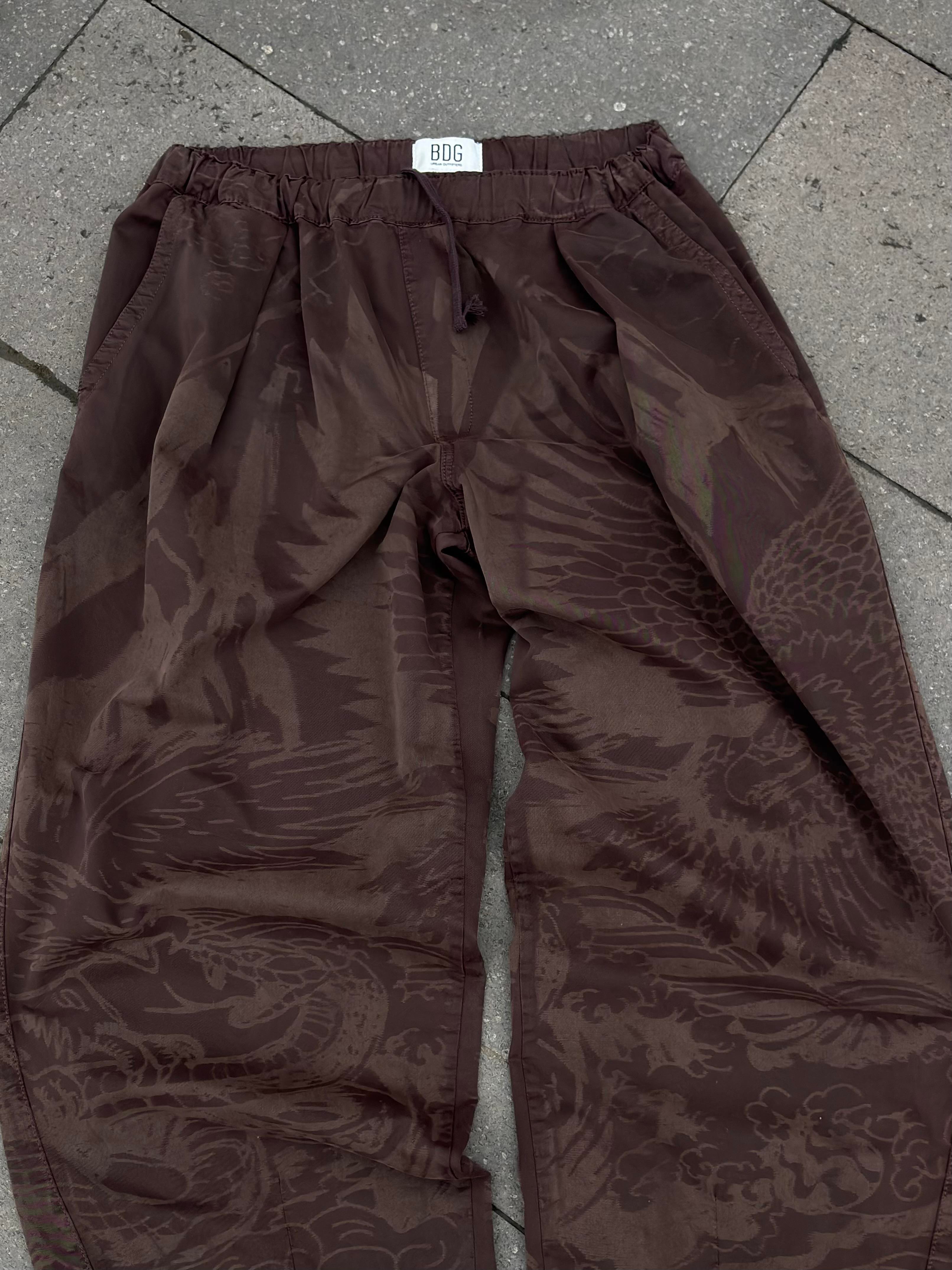 Premium  Chocolate Bobbi Eagle Cocoon Pants
