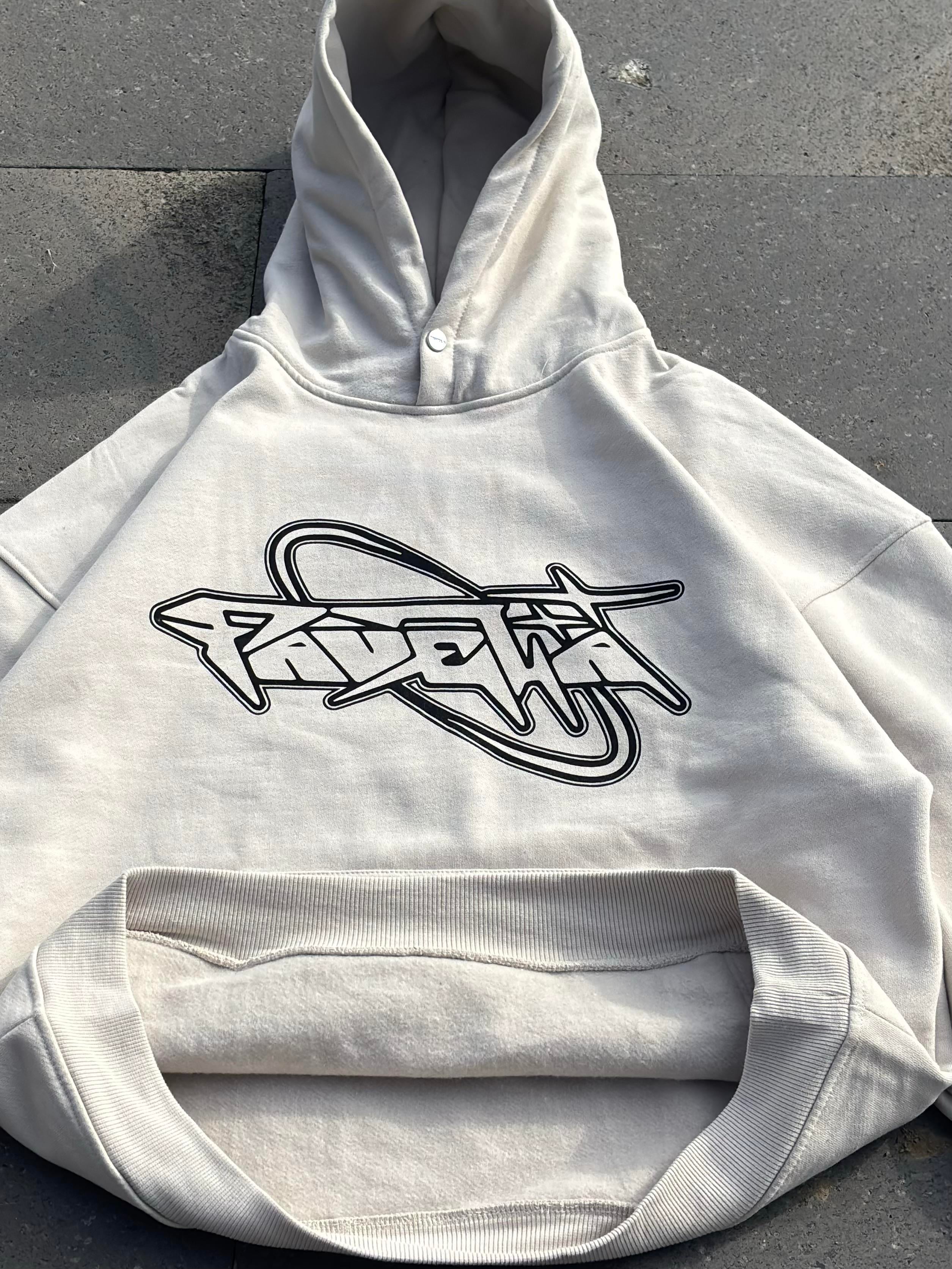 Premium Cream Tone Heavyweight  Hoodie