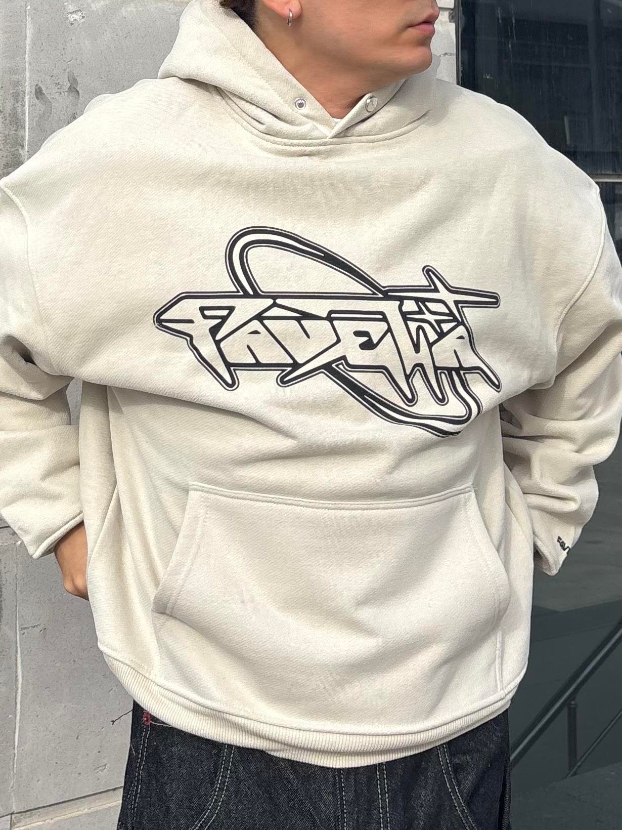 Premium Cream Tone Heavyweight  Hoodie