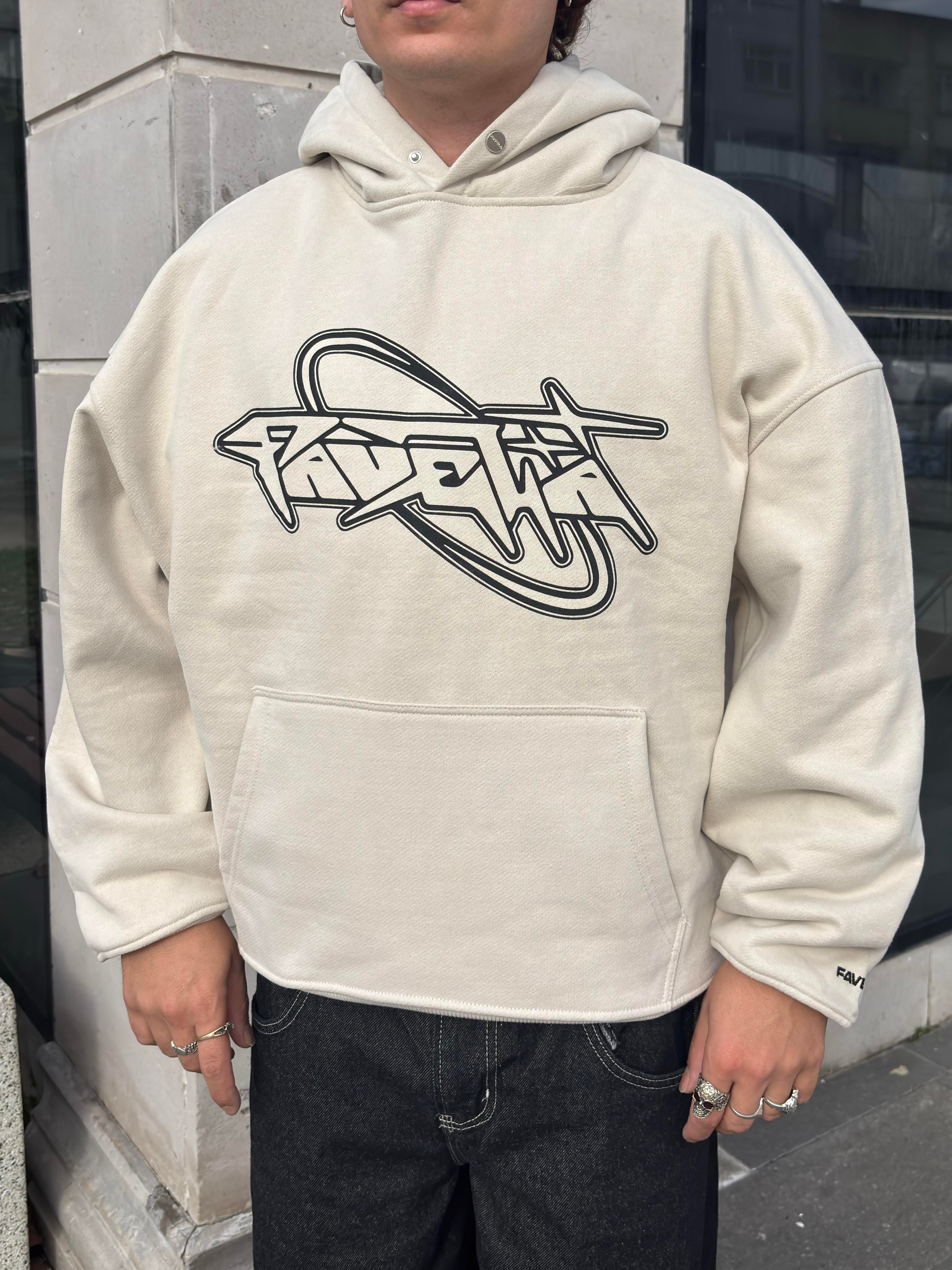 Premium Cream Tone Heavyweight  Hoodie