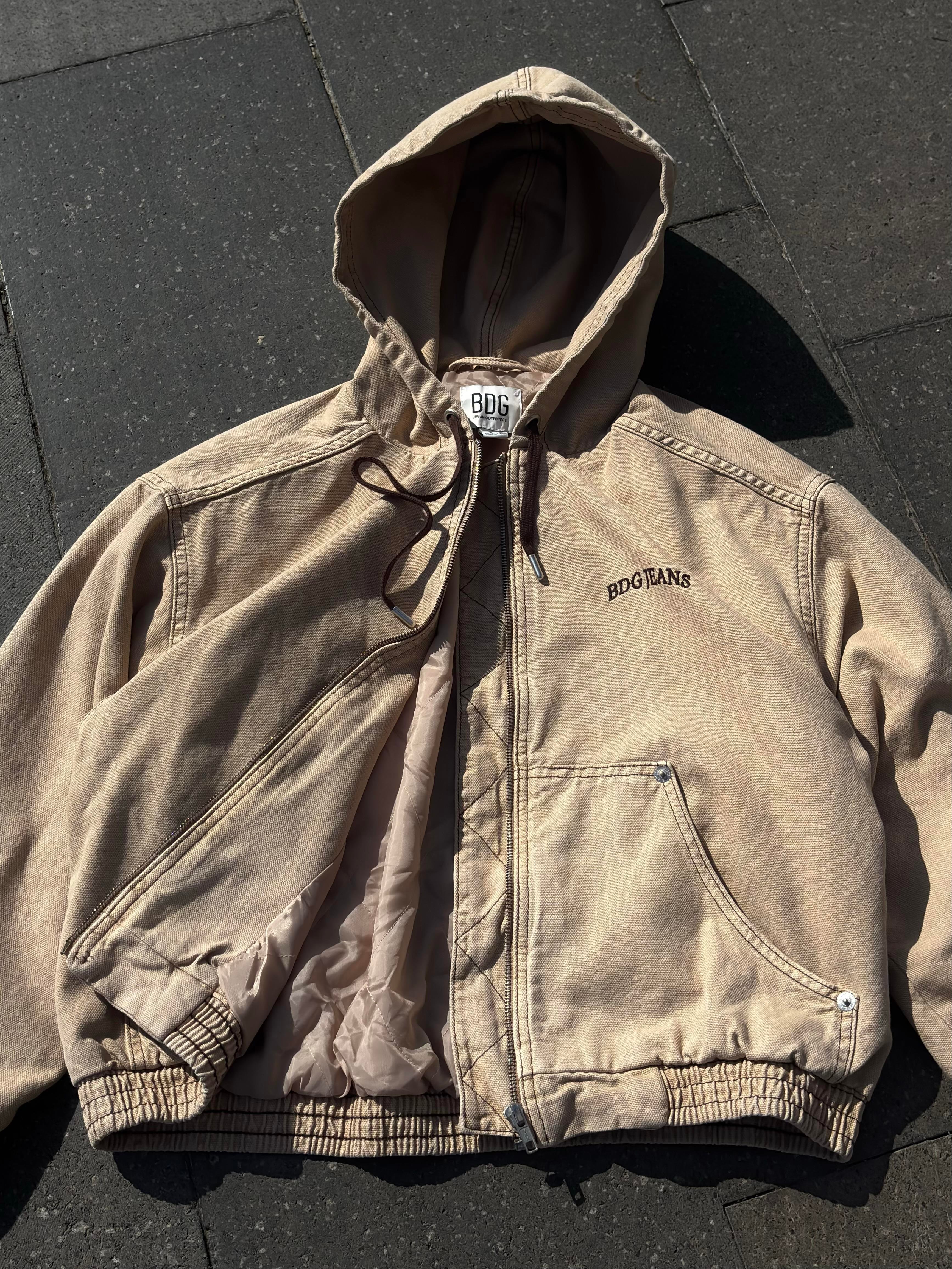 Premium Daria Giacca Cropped Canvas Jacket