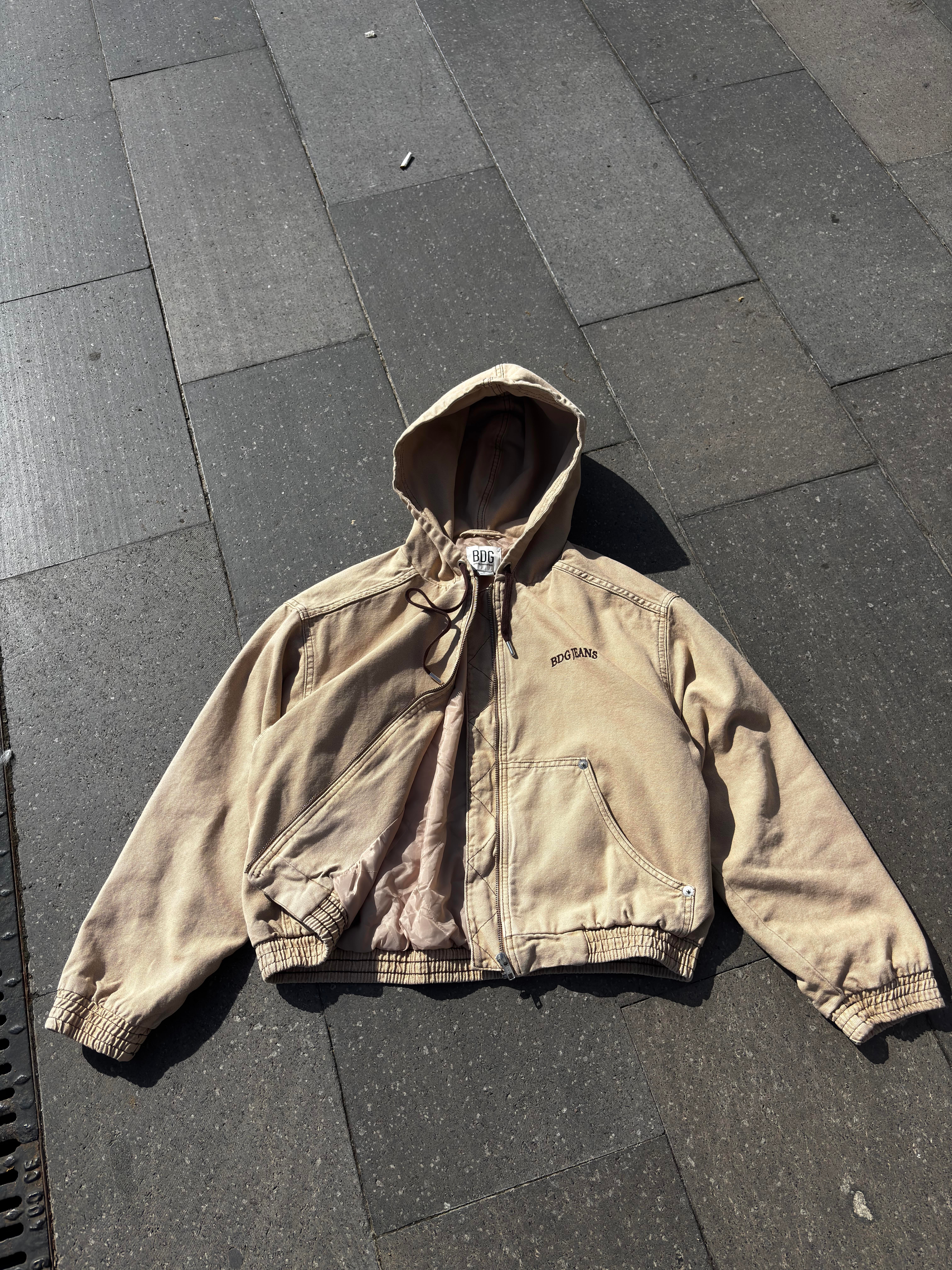 Premium Daria Giacca Cropped Canvas Jacket