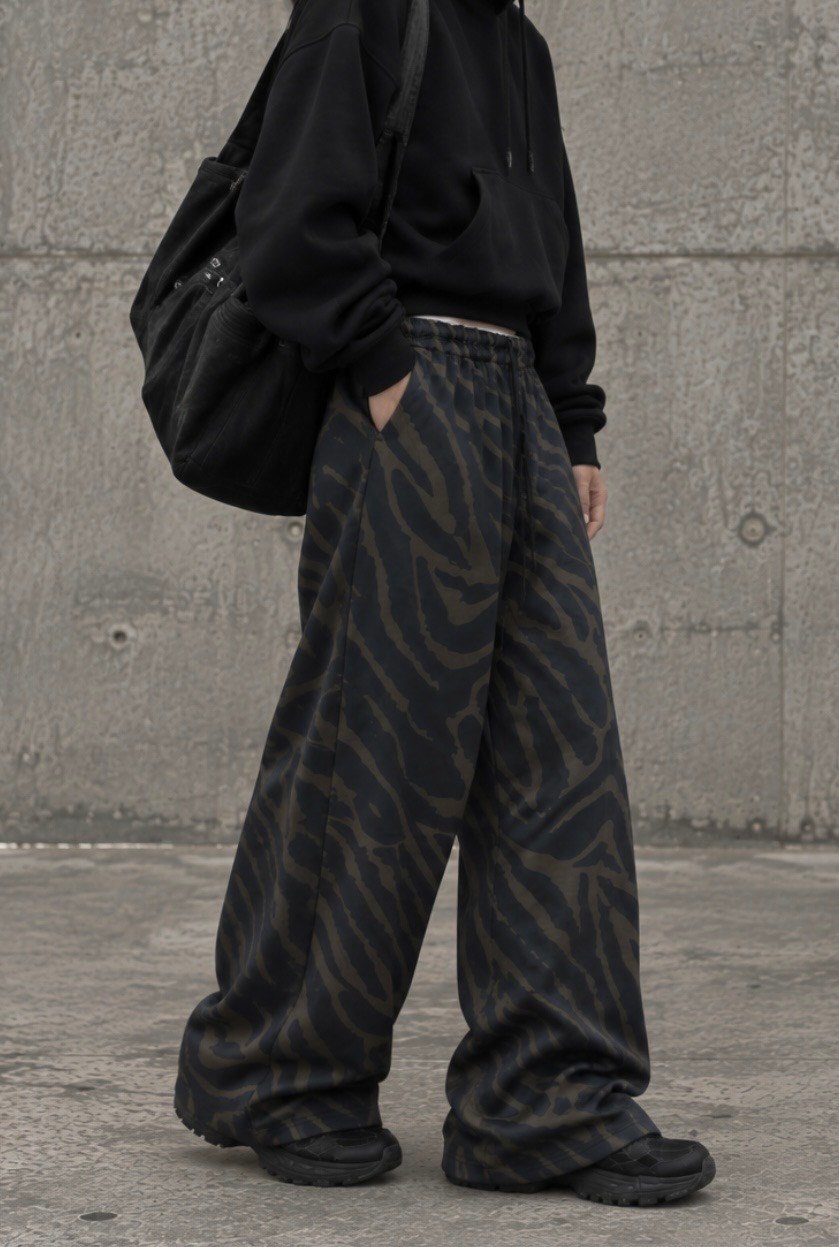 Premium Dark Tiger  Ayarlanabilir Baggy Eşofman Altı