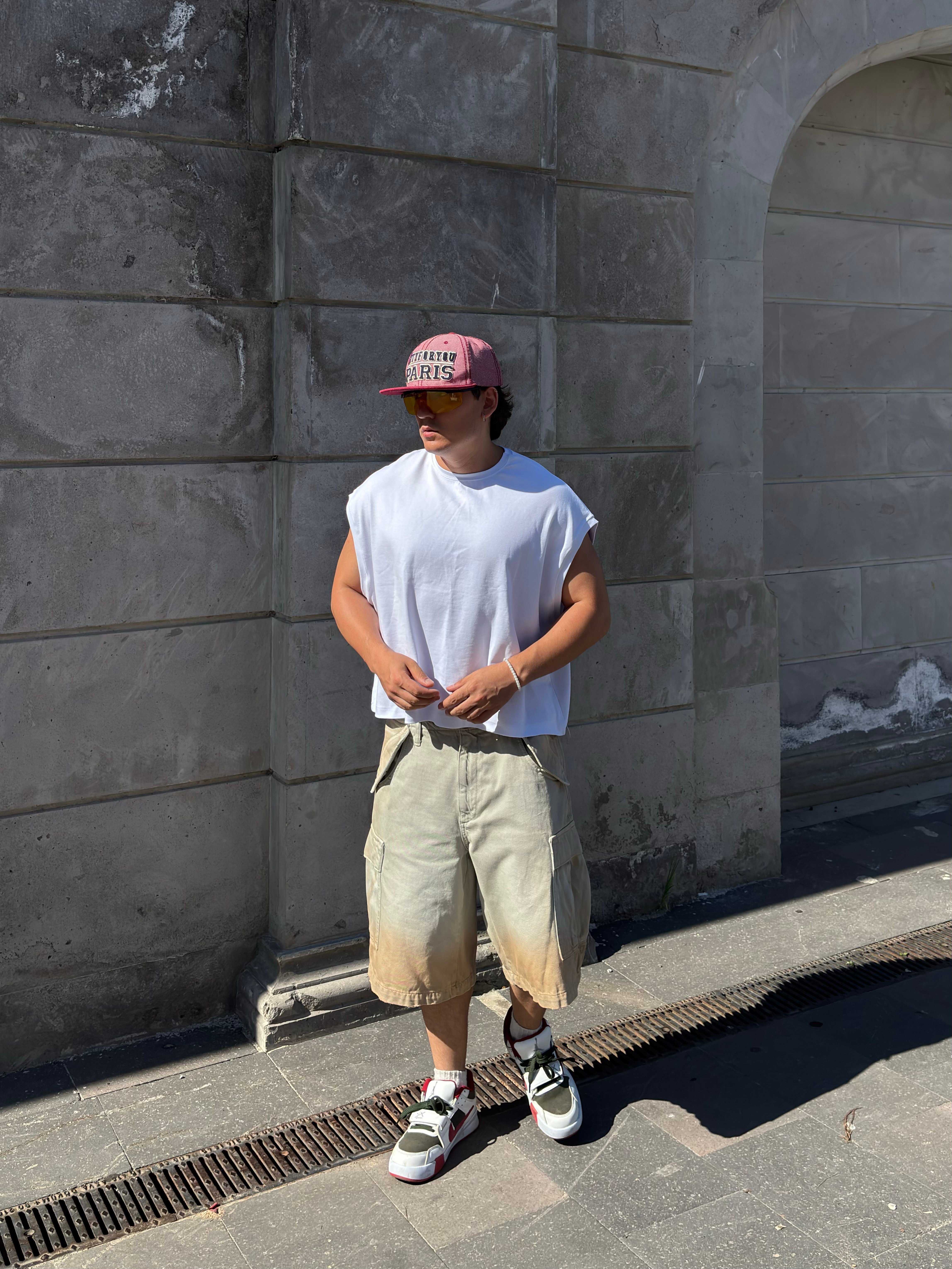 Premium Desert Fade Cargo Jorts